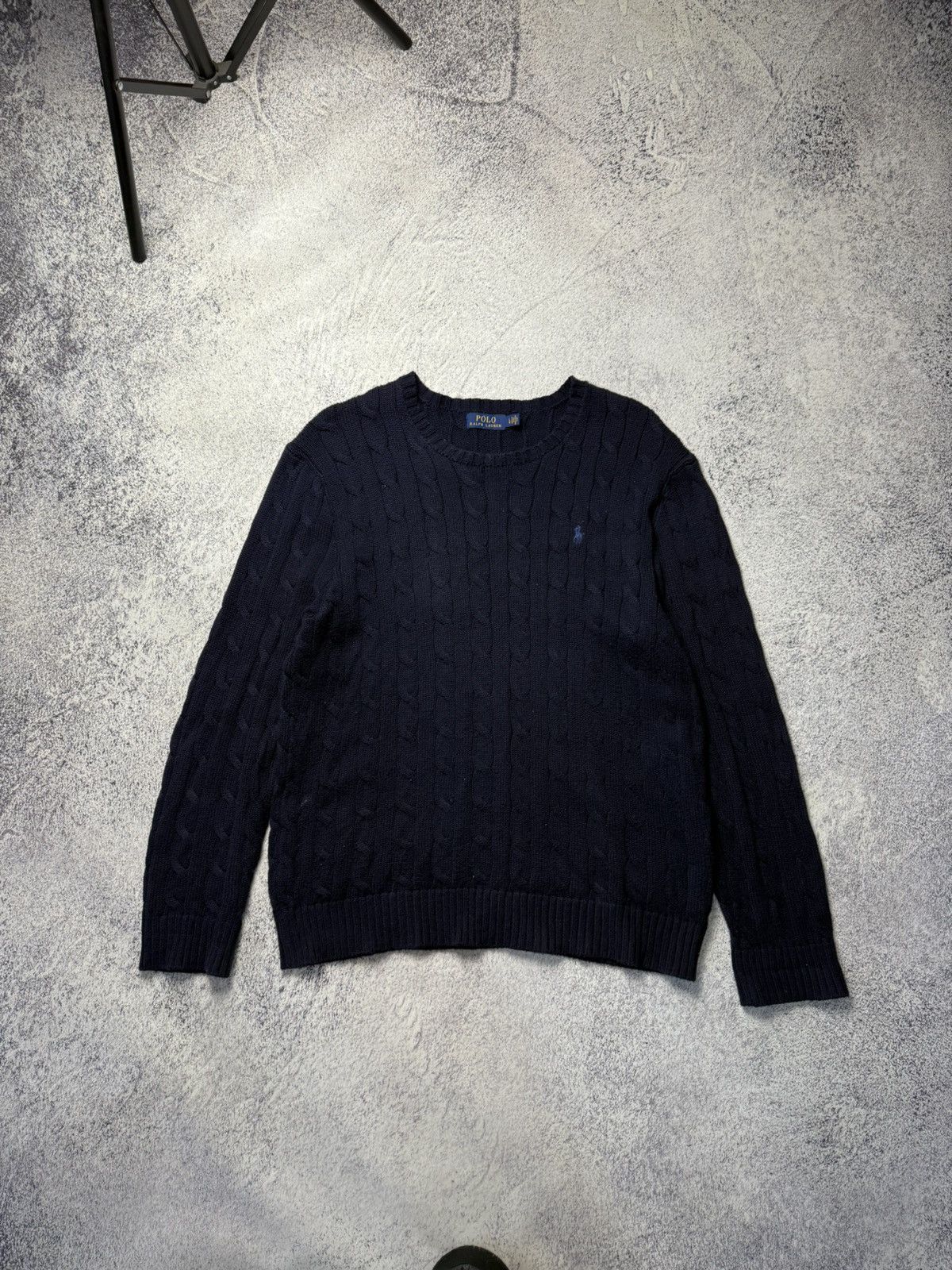 Polo Ralph Lauren Mens Vintage Polo Ralph Lauren knitted Sweater luxury Size US L / EU 52-54 / 3 - 16 Thumbnail