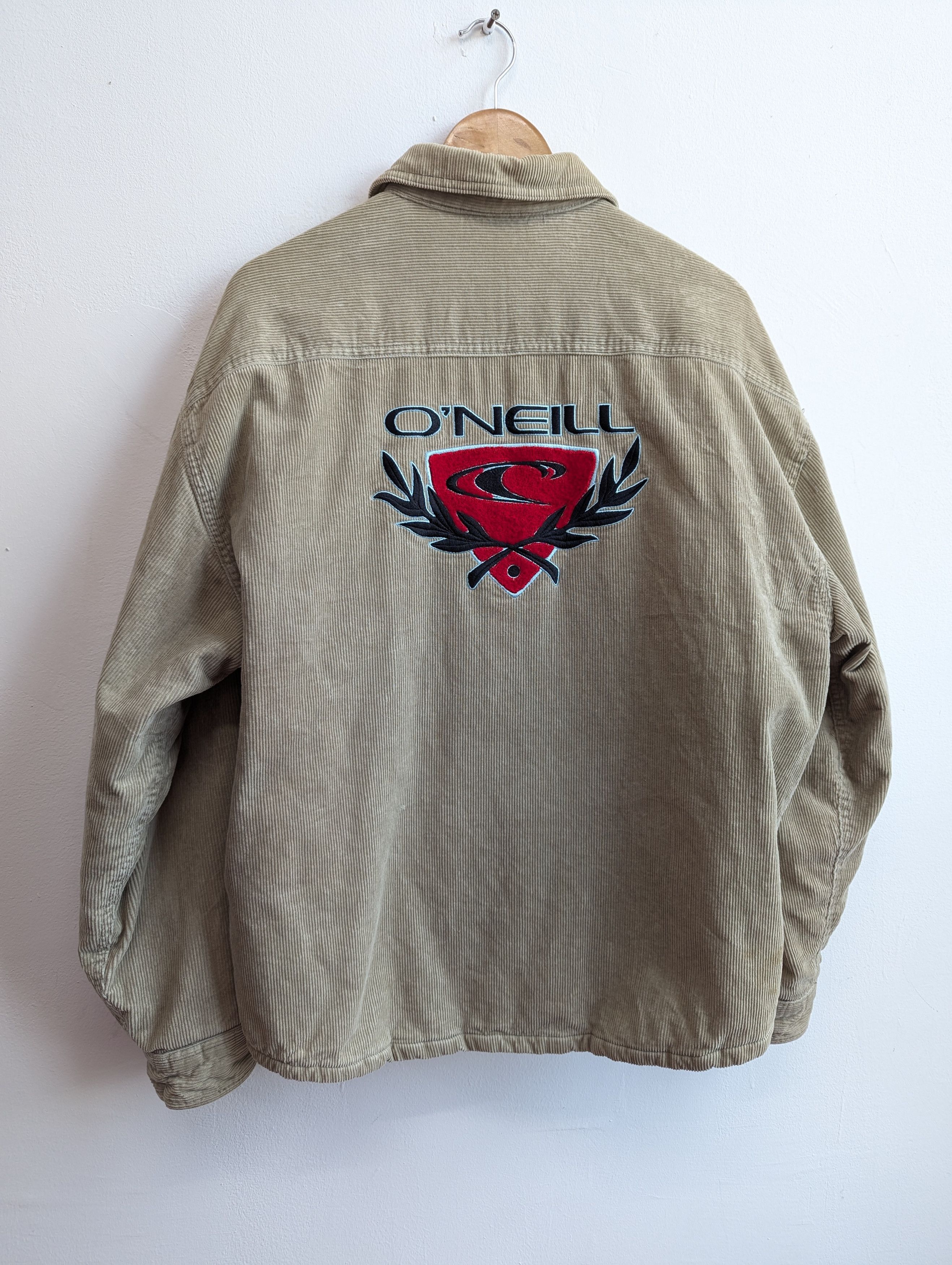 Vintage 90s O'Neill Embroidery Surf Style Corduroy Jacket