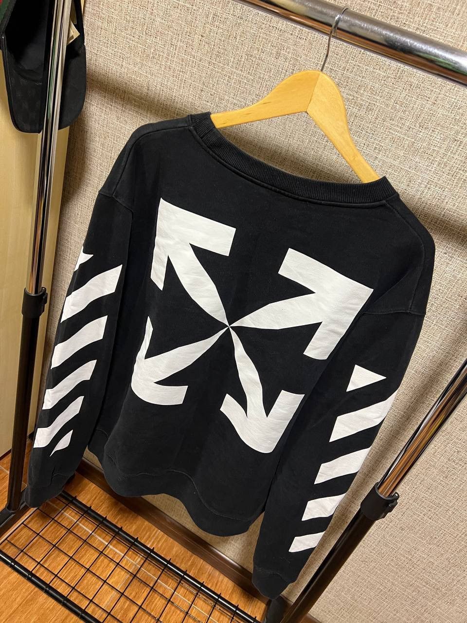 Off-White OF WHITE MONA LISA BLACK SWEATSHIRT Size US XL / EU 56 / 4 - 2 Thumbnail