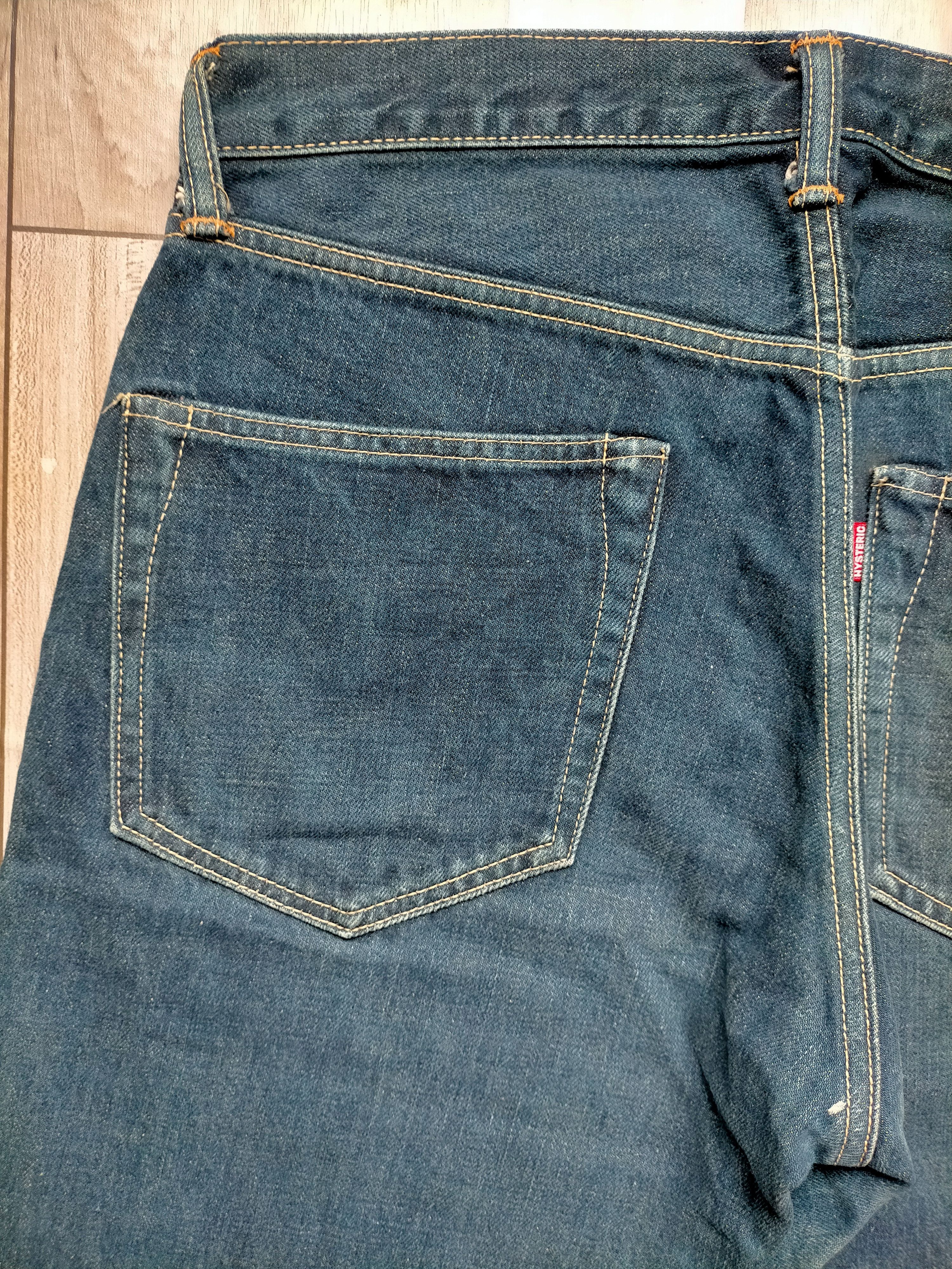 Hysteric Glamour Hysteric Glamour Kinky Selvedge Jeans Denim Pants Size US 30 / EU 46 - 9 Thumbnail