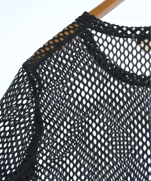 Comme des Garcons Homme Plus T-Shirts Polyester Fish Net Pattern Crewneck Black Size US M / EU 48-50 / 2 - 5 Thumbnail