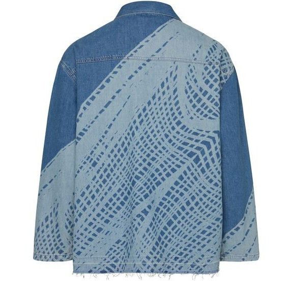 Loewe LOEWE Blue Denim Jacket New & Authentic (Men's size:XL;) Size US XL / EU 56 / 4 - 2 Thumbnail