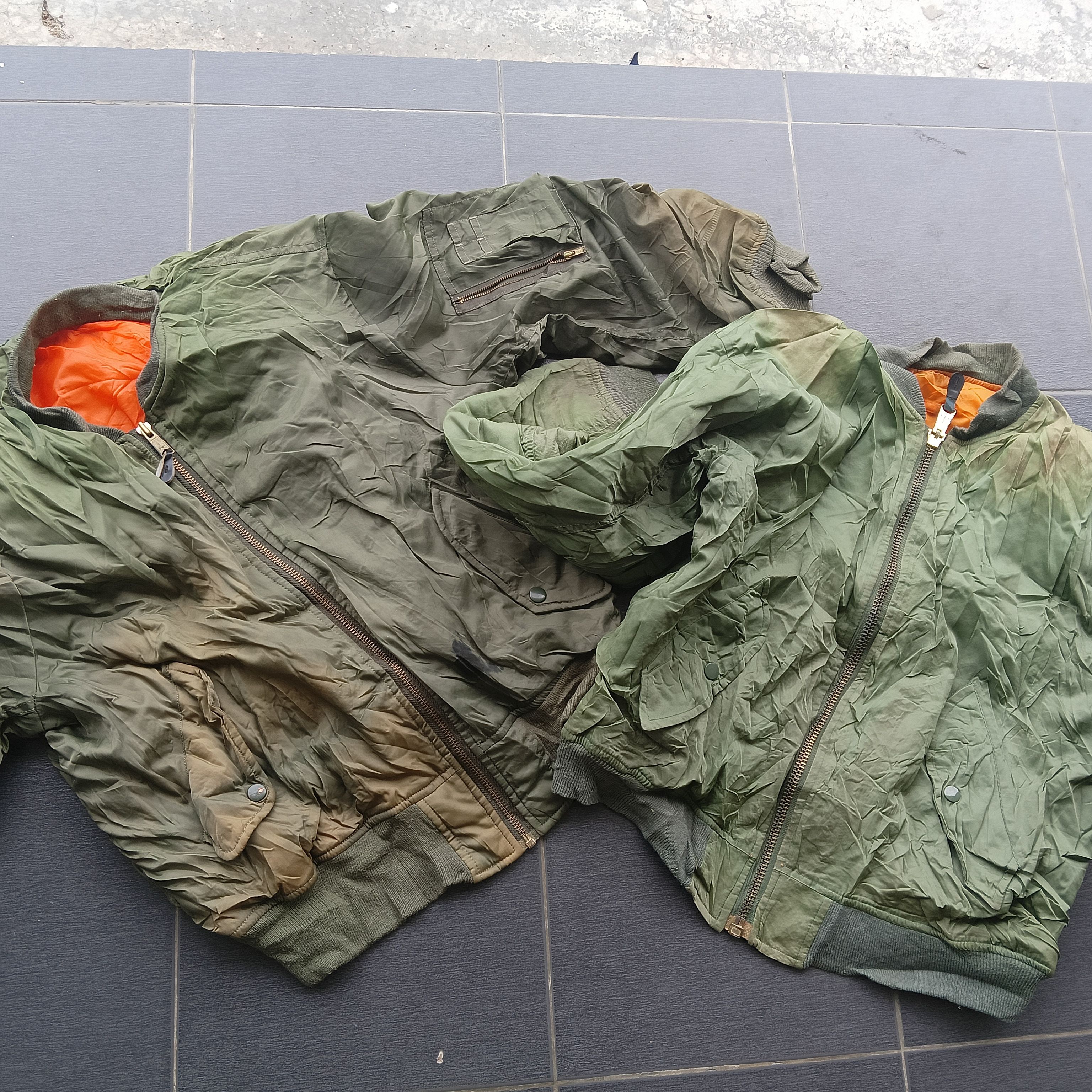 Vintage vintage flight jacket 2 pcs SIZE L & XL Size US L / EU 52-54 / 3 - 1 Thumbnail