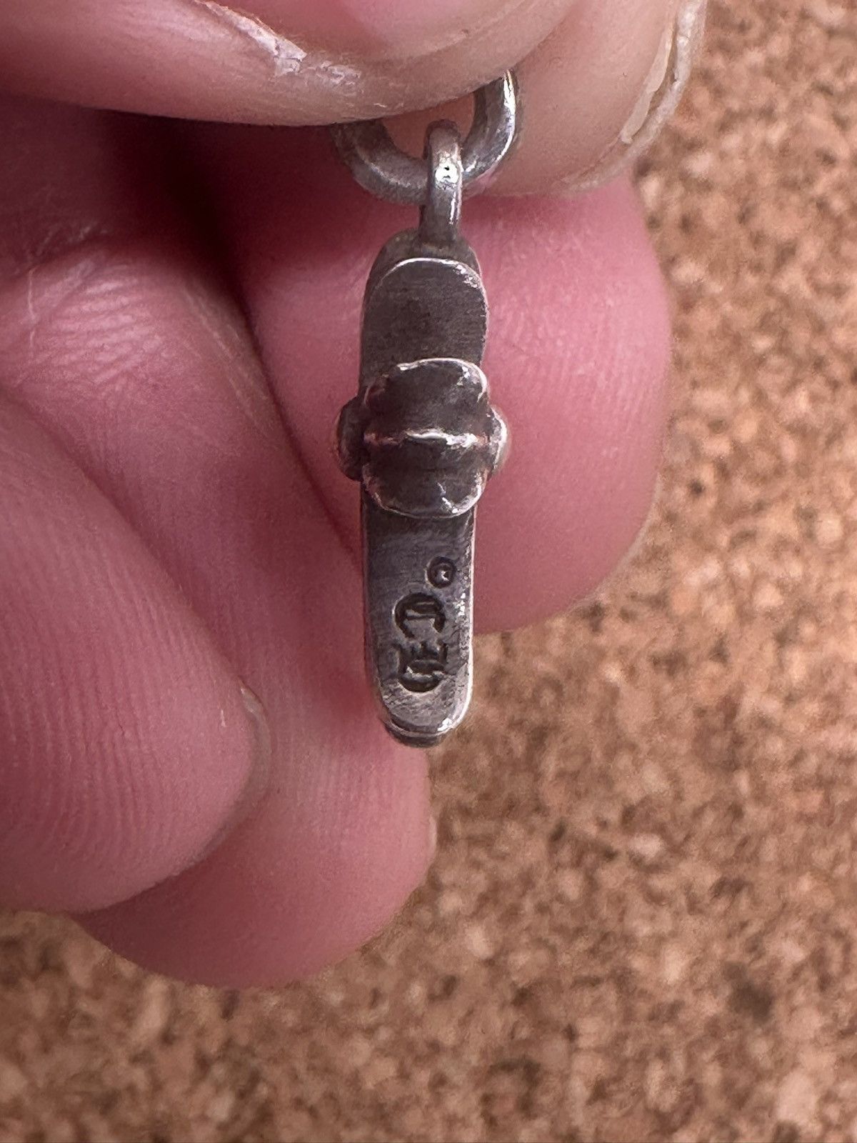 Chrome Hearts Baby Fat Pendant Roll Chain