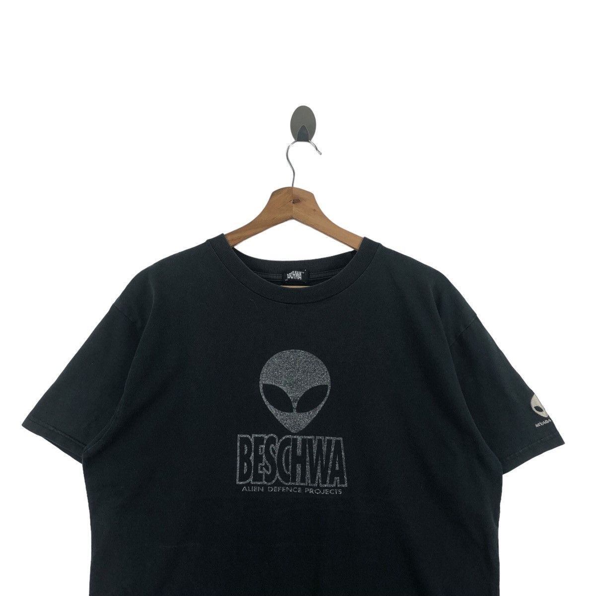 Alien Workshop × Vintage Pick!! Vtg BESCHWA By Alien Workshop Faded Top Tee Tshirt Size US L / EU 52-54 / 3 - 3 Thumbnail