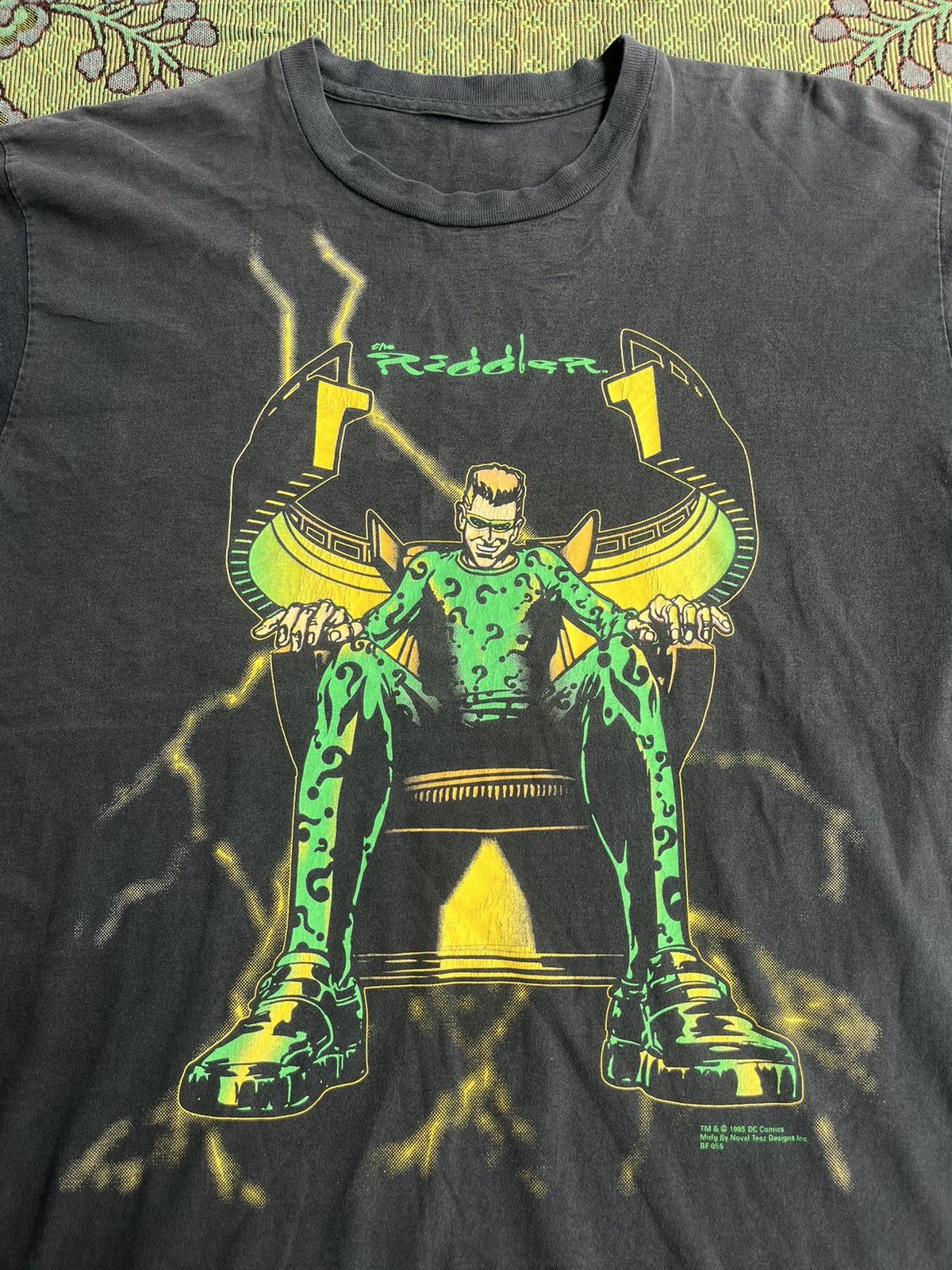 DC Comics Vintage The Riddler DC Comics 1995’s Novel Teez T-shirt Size US XL / EU 56 / 4 - 6 Thumbnail