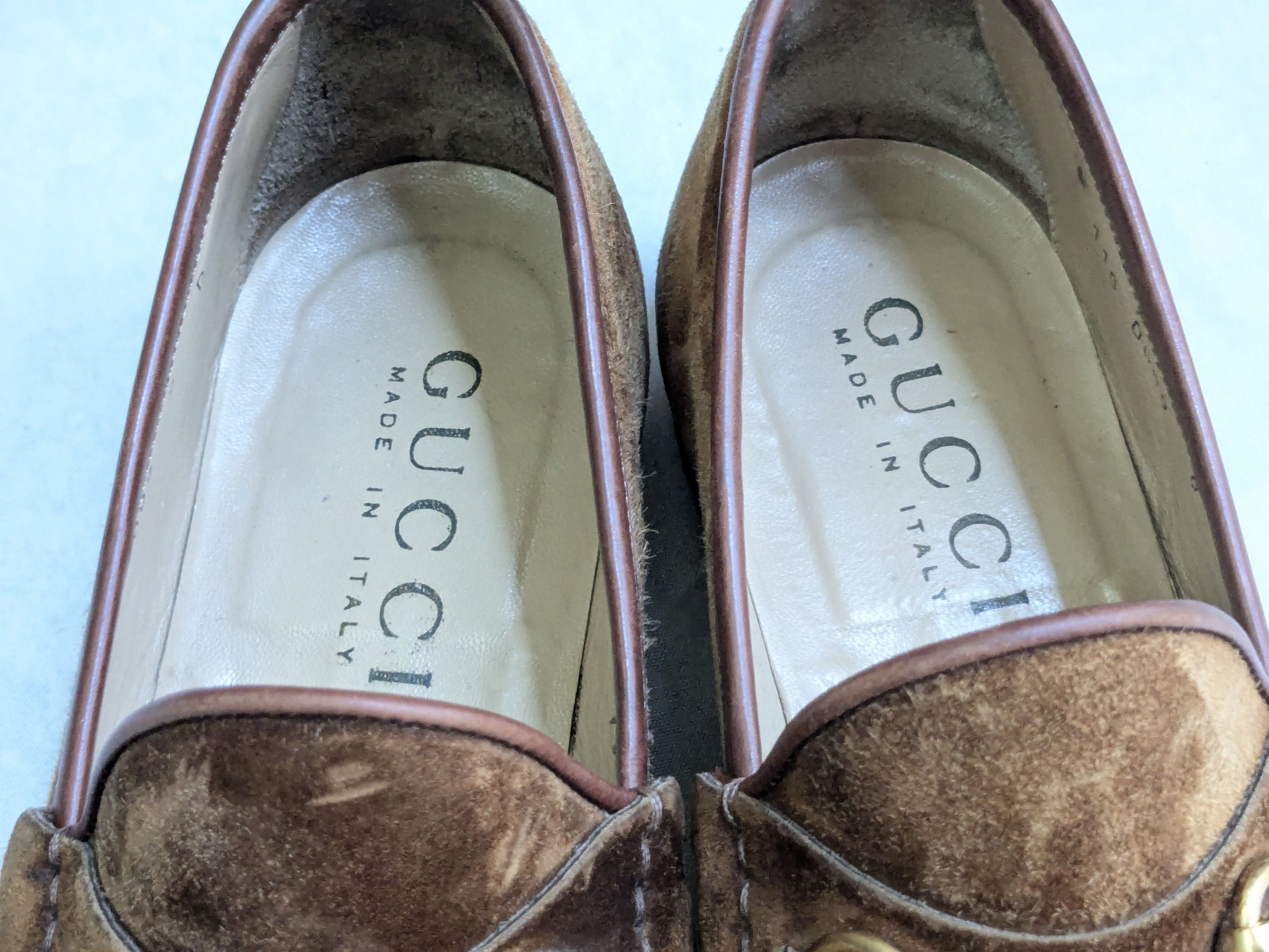Gucci Gucci Horsebit Loafers Brown 9 D Suede Leather Size US 9 / EU 42 - 2 Thumbnail