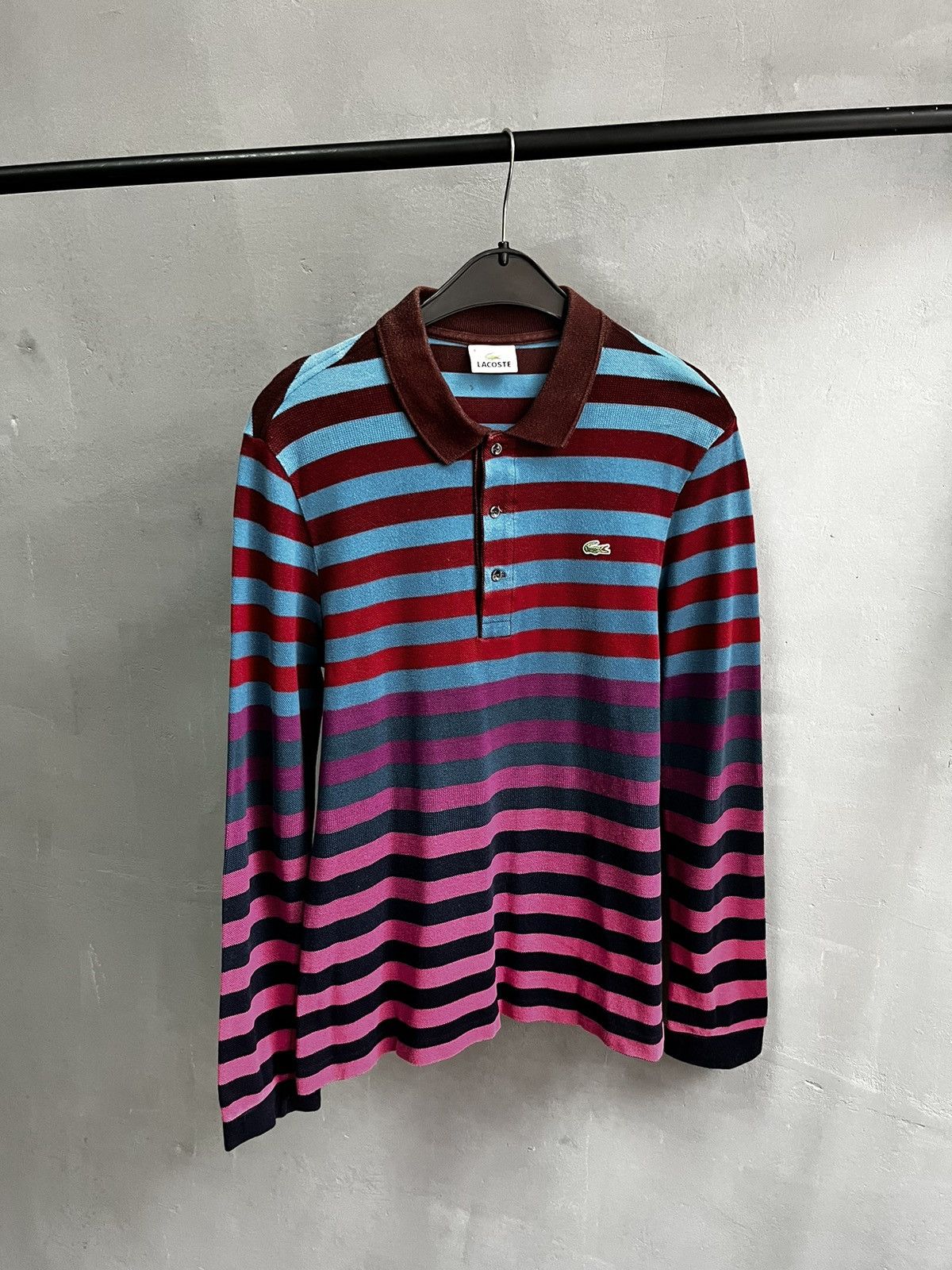 Lacoste × Vintage Lacoste rugby shirt emo Size US S / EU 44-46 / 1 - 3 Thumbnail