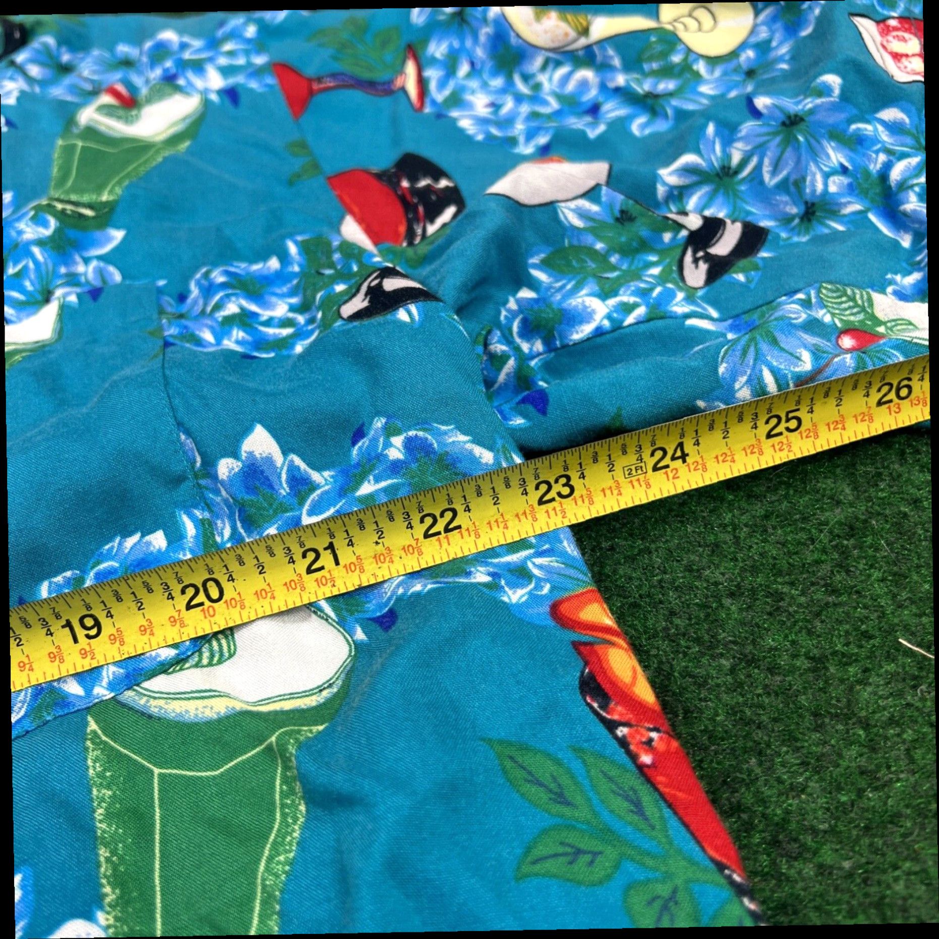 Cherokee Cherokee Waikiki Wear Hawaiian Button Up Down Shirt Surf 100% Rayon Large Size US L / EU 52-54 / 3 - 5 Thumbnail