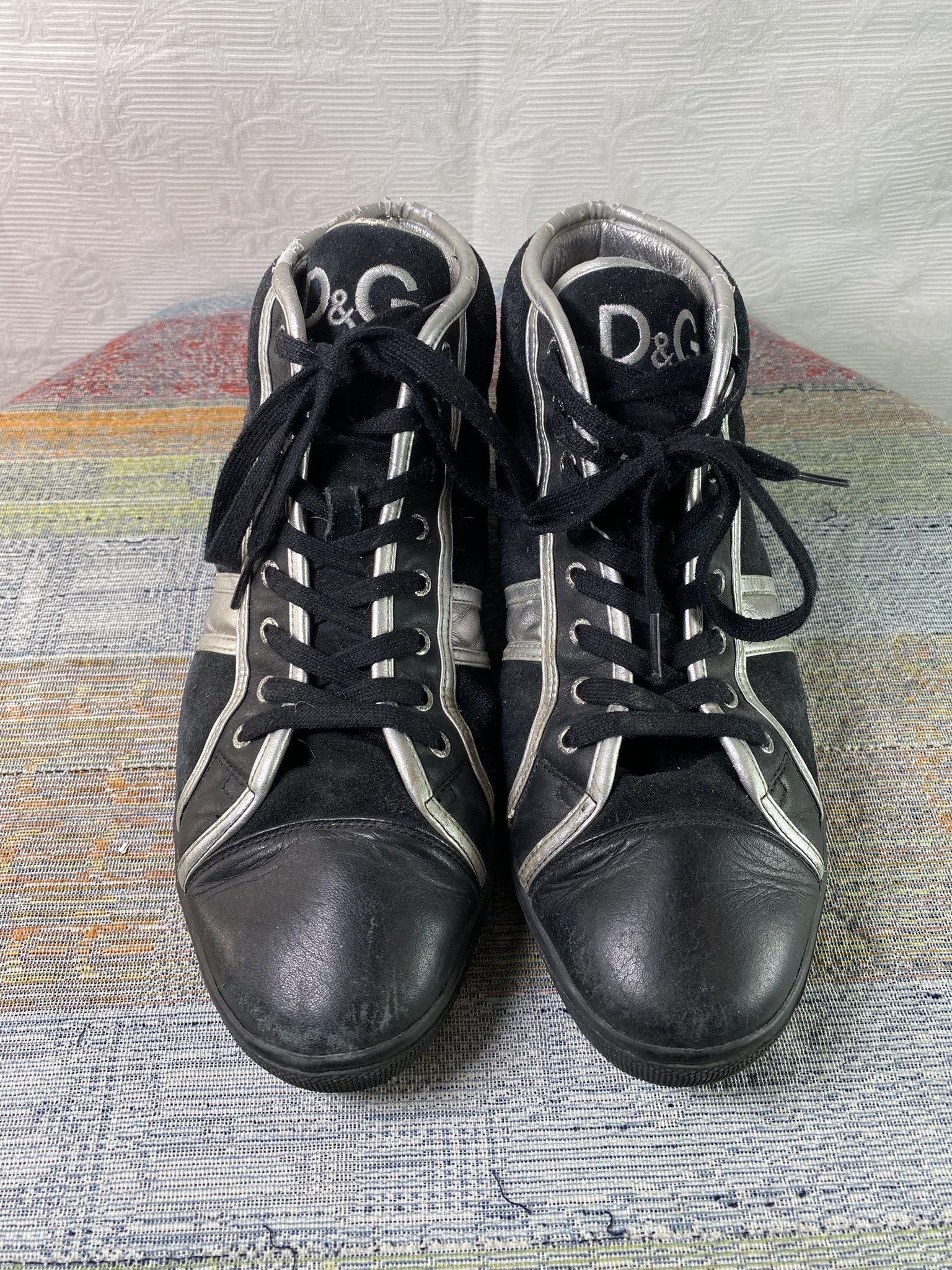 Dolce & Gabbana D&G Dolce & Gabbana Mid-Top Sneakers EU 44.5 US 11 Size US 11 / EU 44 - 9 Thumbnail
