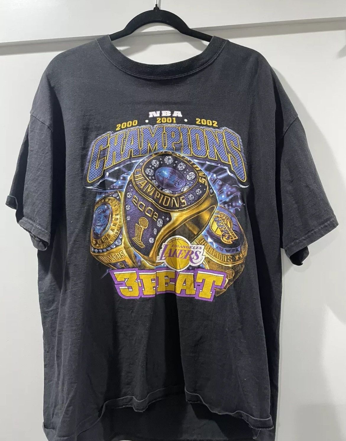 Lakers 3 Peat T Shirt | Grailed