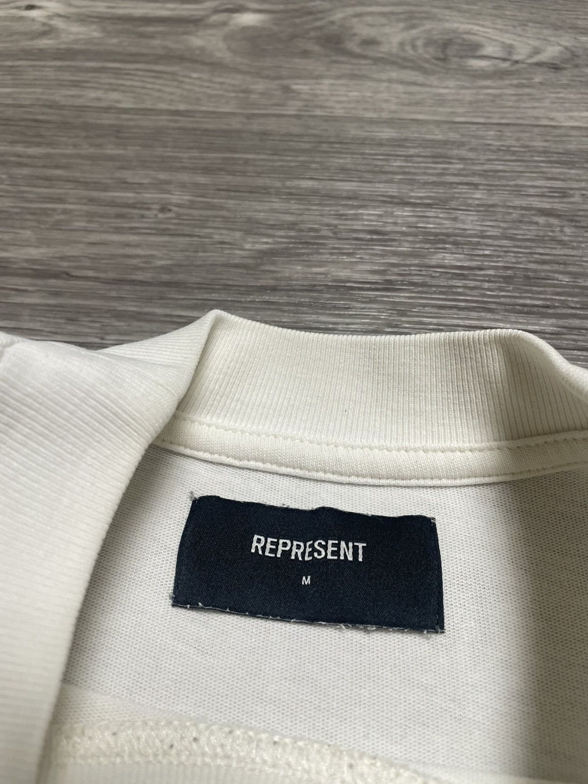 Represent Clo. Represent Team Spirit White Oversized T-Shirt Size US M / EU 48-50 / 2 - 10 Thumbnail