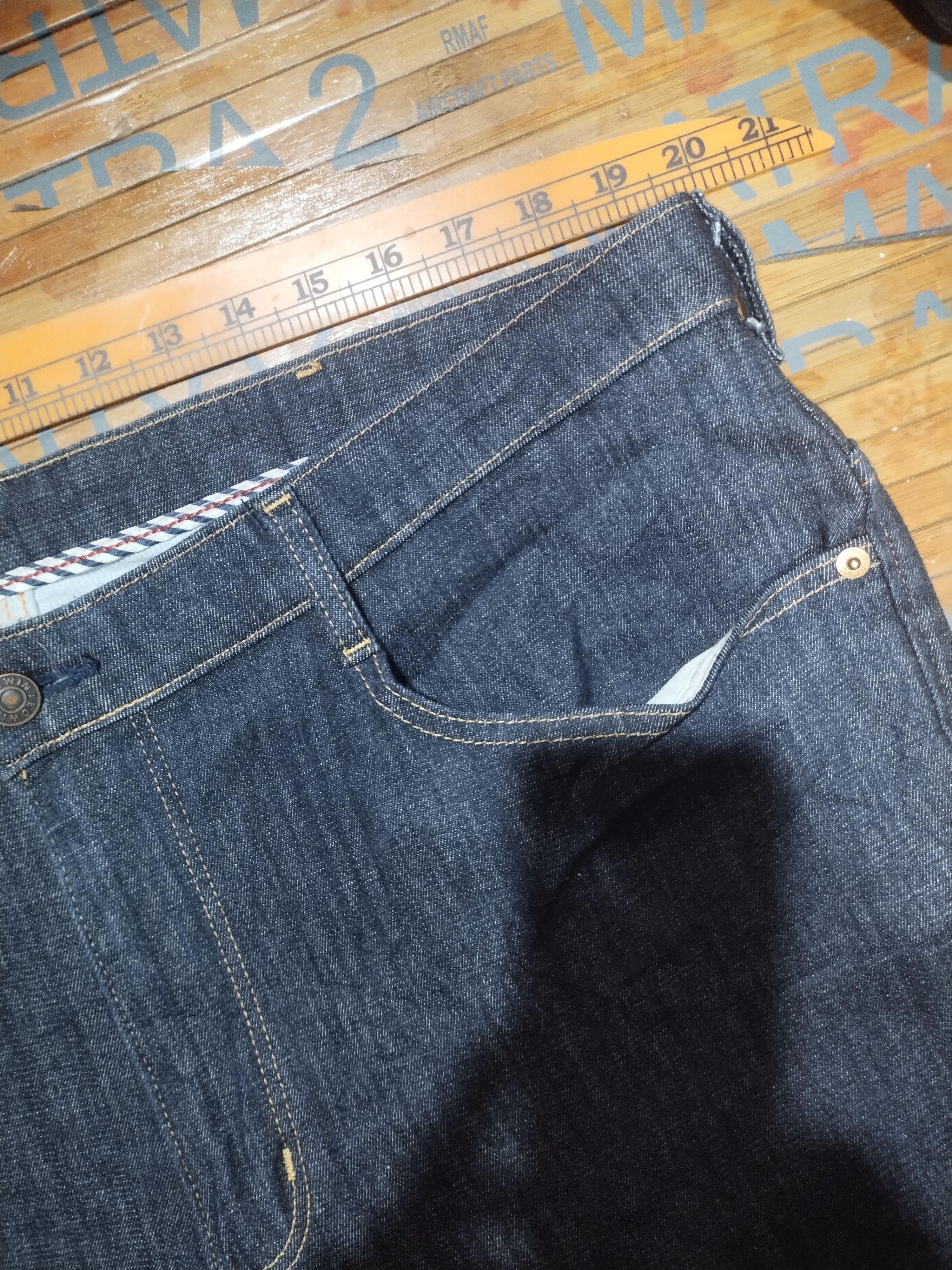 Edwin × Japanese Brand × Vintage Jeans Edwin 503 "Stretchable" Sz 40" Size US 40 / EU 56 - 8 Thumbnail