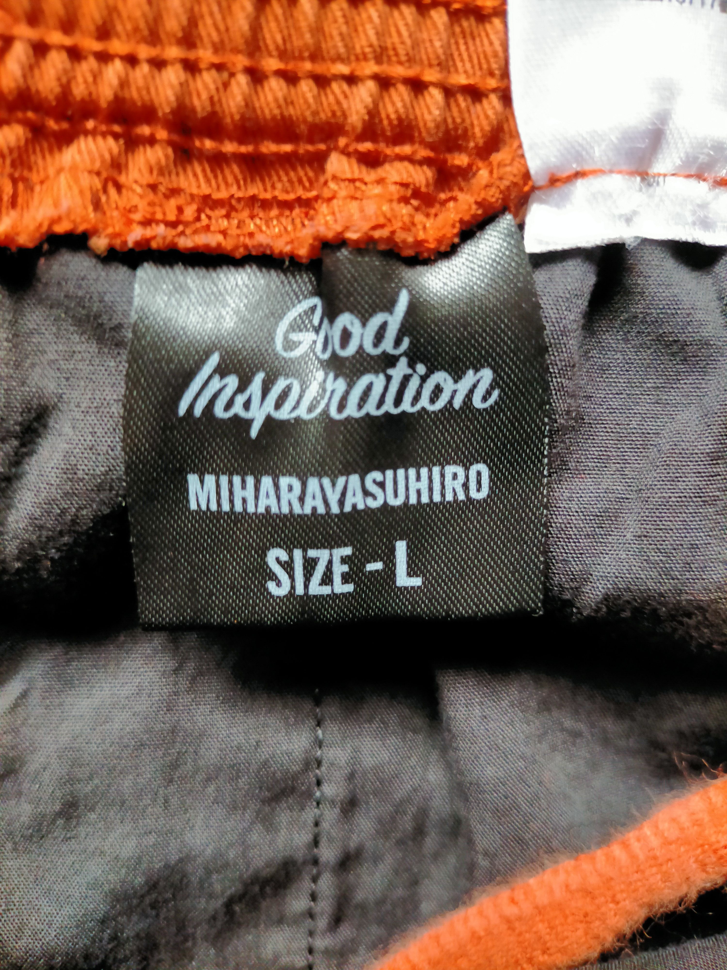 GU × Maison MIHARA YASUHIRO GU x Miharayasuhiro Orange Ralexed Baggy Pants Size US 28 / EU 44 - 9 Thumbnail