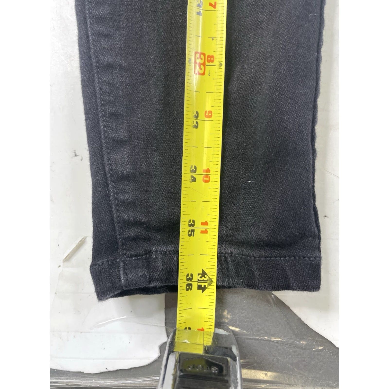 Spanx SPANX Skinny Ankle Pants Black Womens Small Pull On High Waist Shaping 20278R Jeans Size 28" / US 6 / IT 42 - 4 Thumbnail