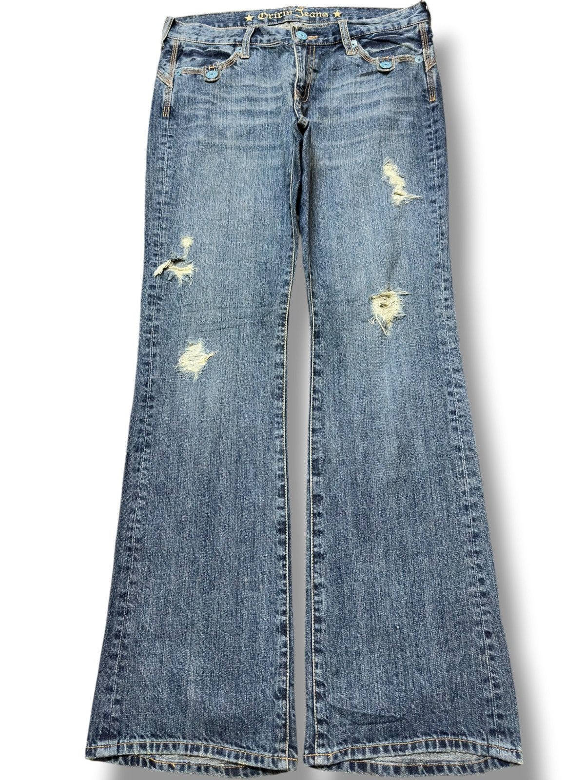 Hysteric Glamour Vintage Oririn Jeans Flare Bootcut Grunge Denim Size US 32 / EU 48 - 1 Thumbnail