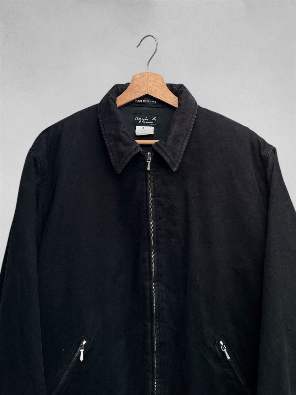 agnes b. 90s Agnes B. Homme Cotton Swing Jacket Made in France