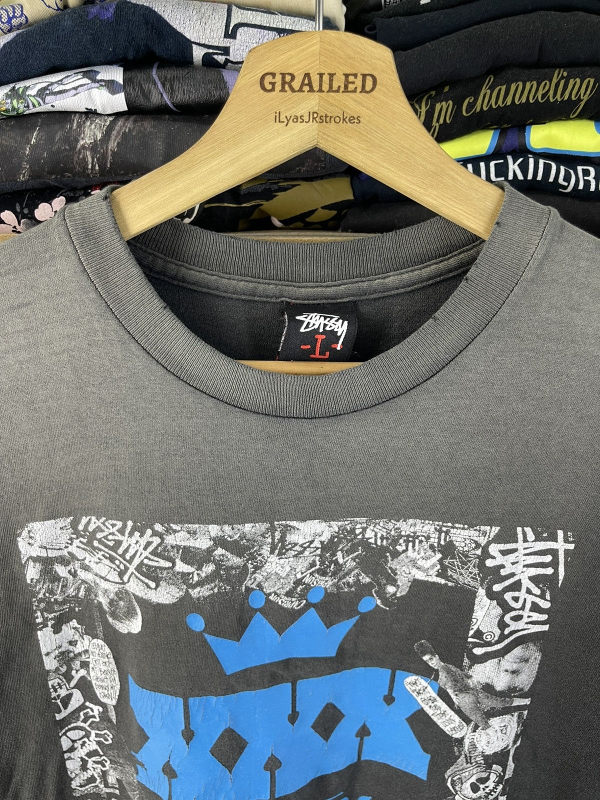 Stussy Thrashed Vintage Stüssy "XXX" 30th Anniversary T-shirt Size US L / EU 52-54 / 3 - 20 Thumbnail