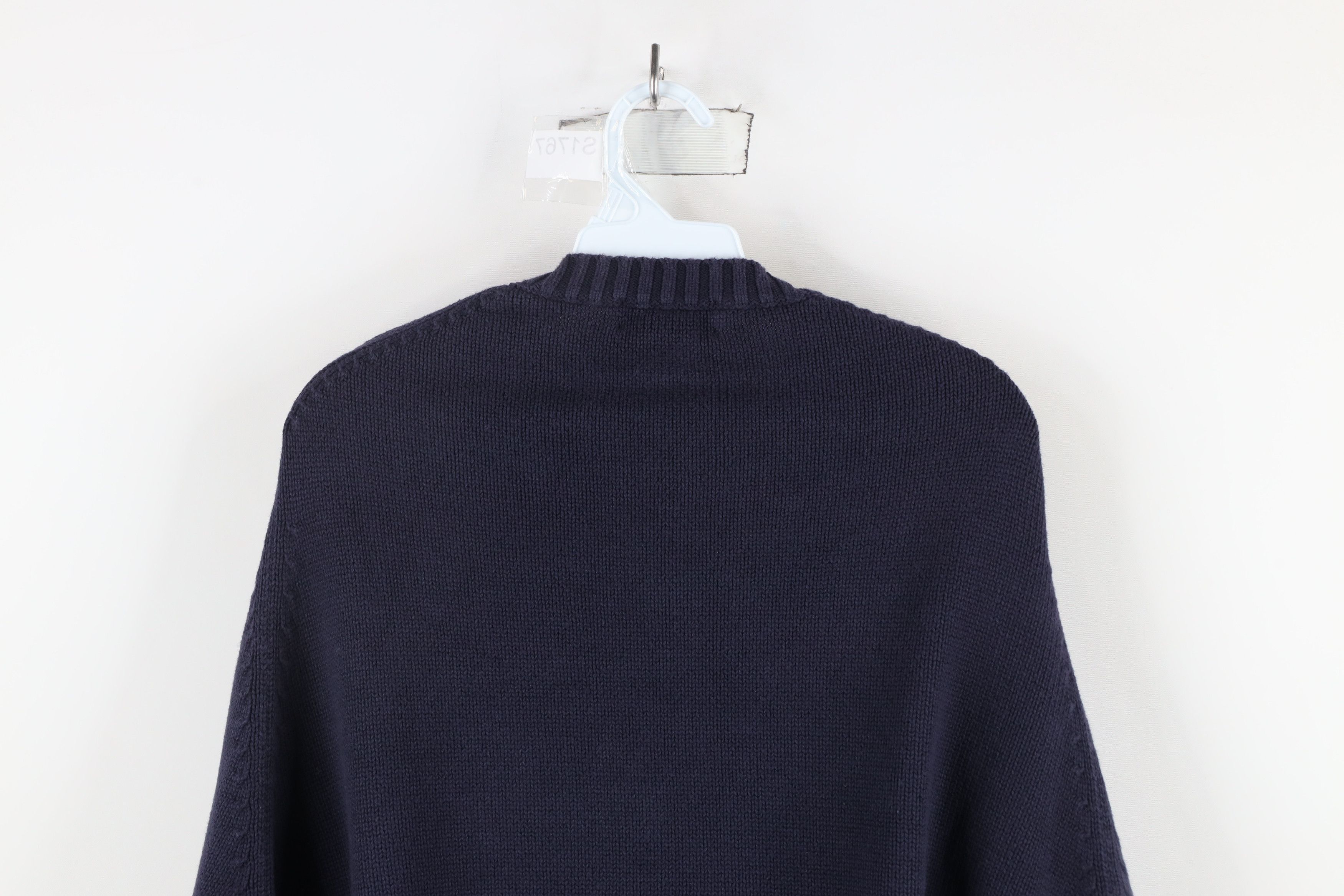 Lands' End × Vintage Vintage 90s Lands End University of Michigan Knit Sweater Size US XXL / EU 58 / 5 - 8 Thumbnail
