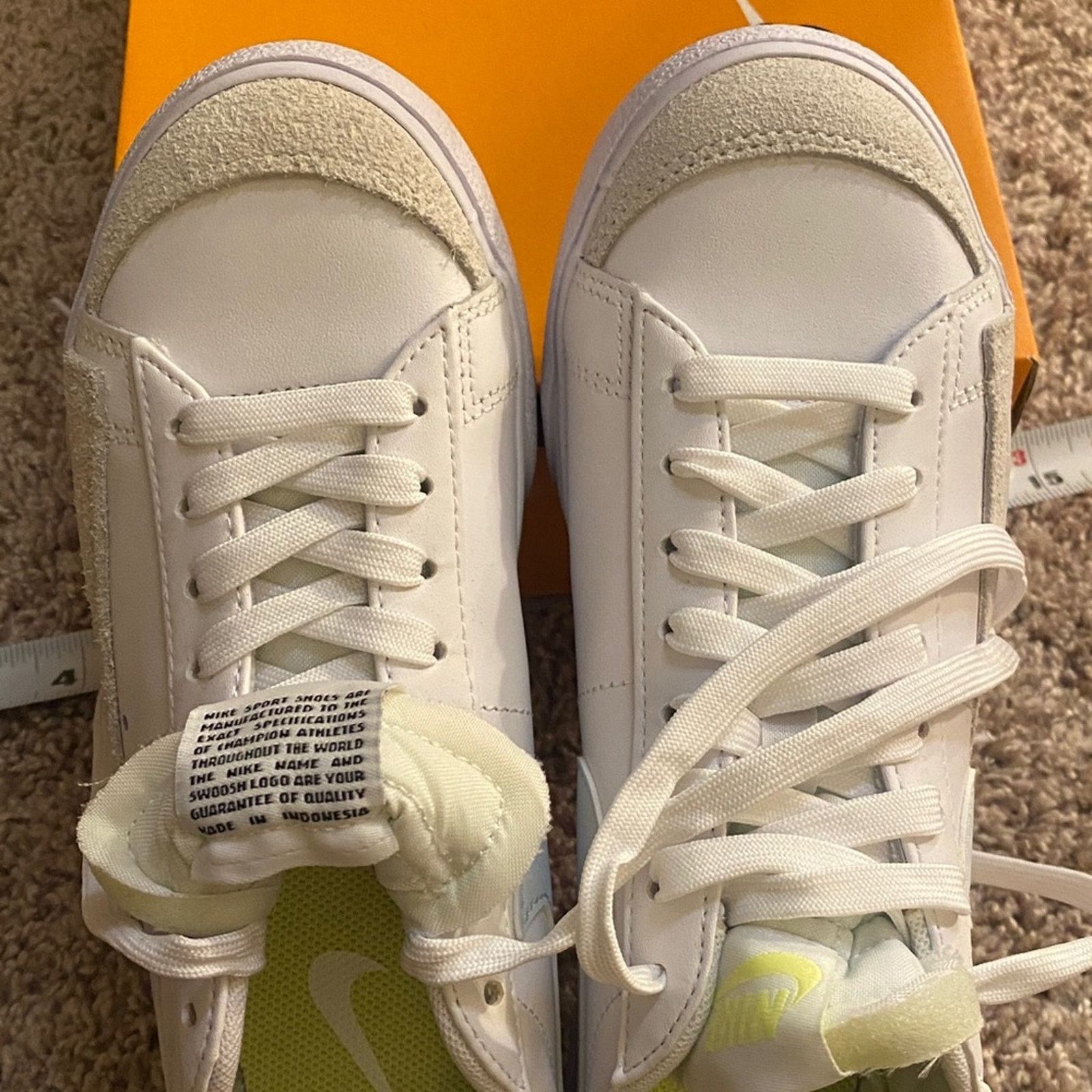 Nike Nike Blazer white low platform sz 6.5 Size US 6.5 / IT 36.5 - 5 Thumbnail