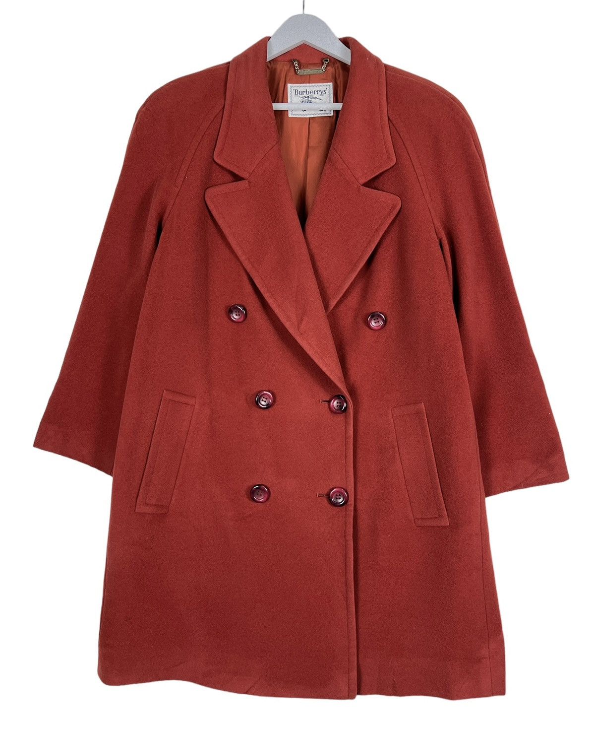 Burberry 🔥 BURBERRY DOUBLE BREAST WOOL COAT Size US M / EU 48-50 / 2 - 1 Thumbnail