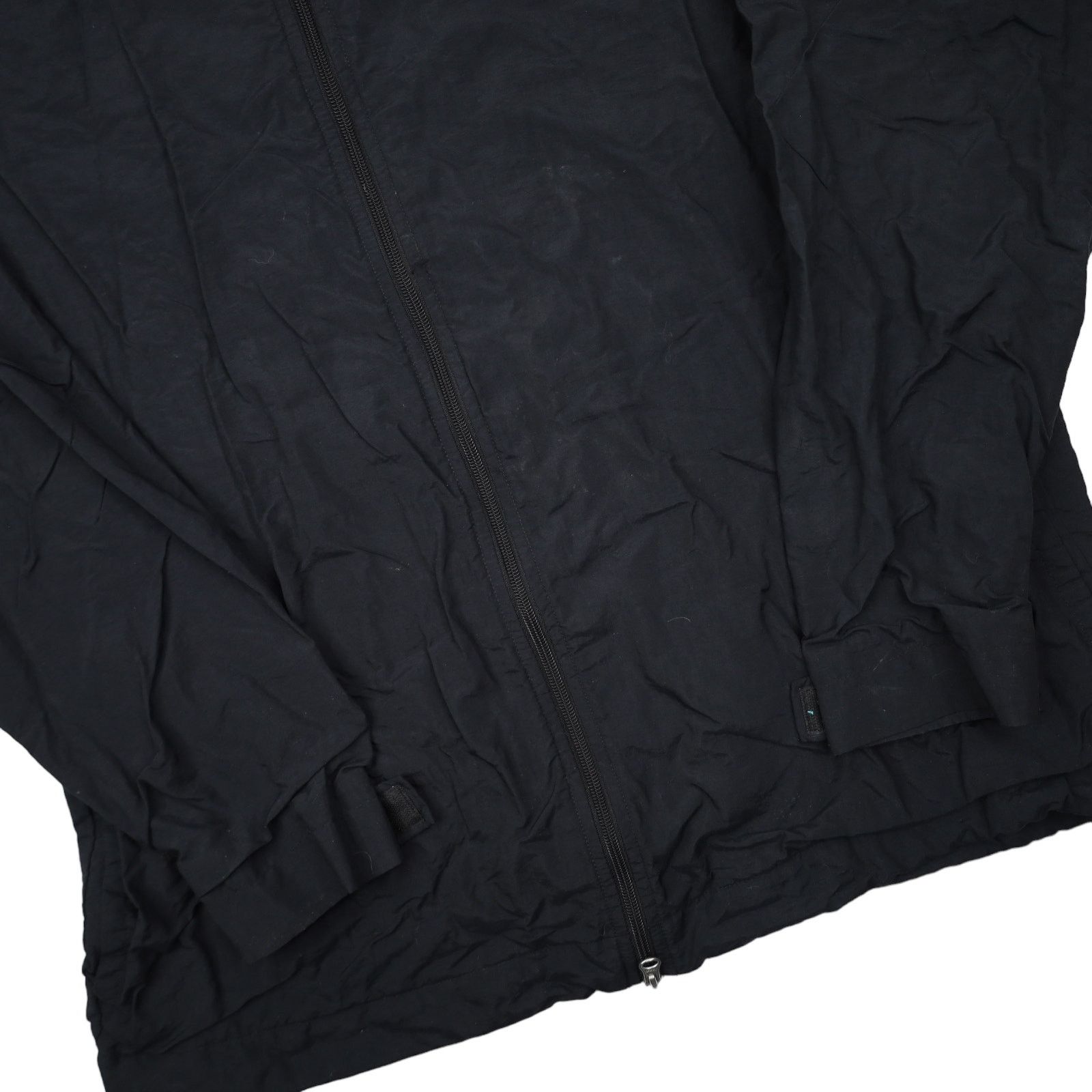 Jordan Brand × Nike × Vintage Vintage Nike Air Jordan Bred Spellout Windbreaker Jacket Size US XL / EU 56 / 4 - 3 Thumbnail