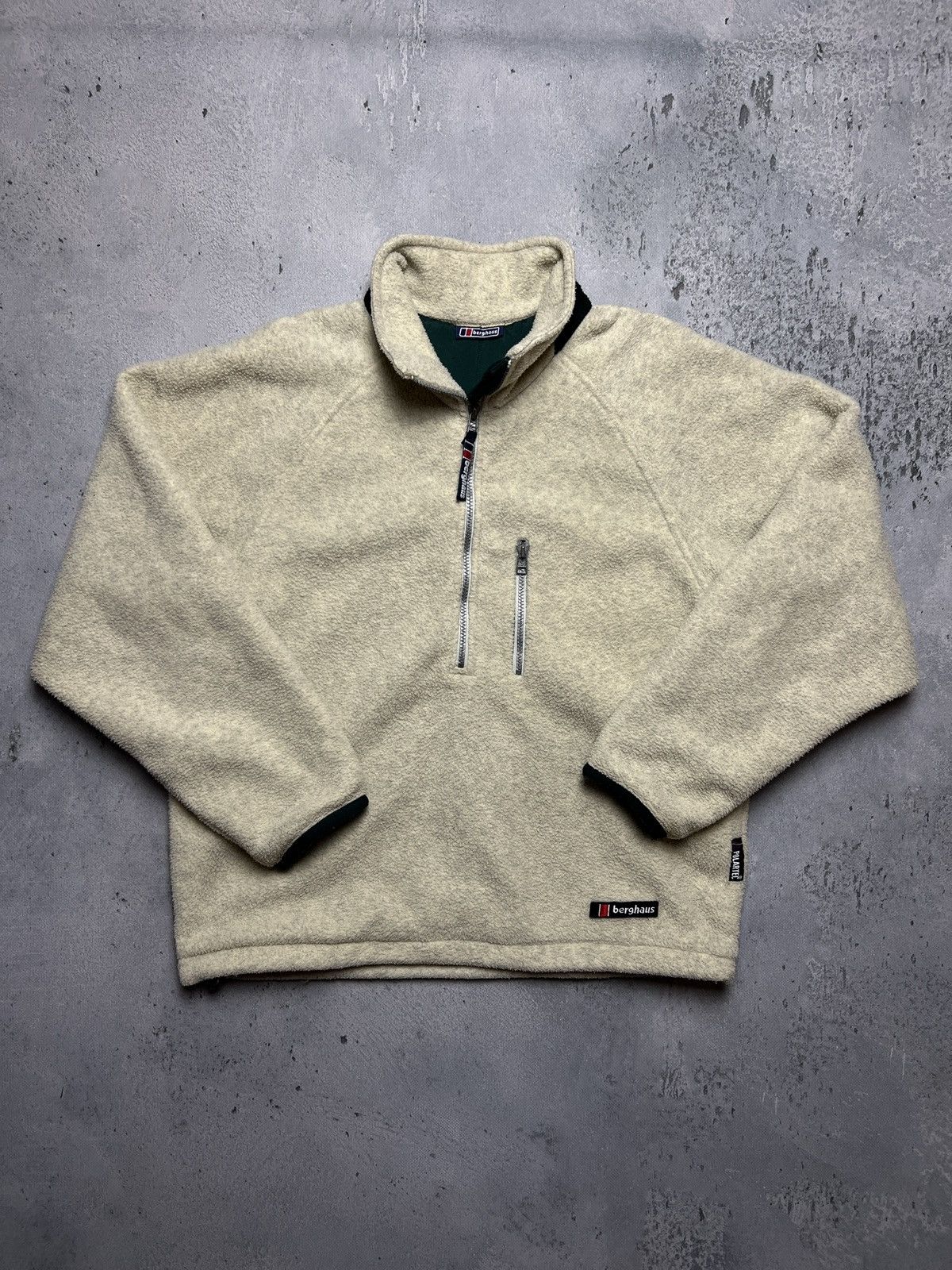 Berghaus Berghaus Teddy Fleece Polartec Mens Anorak Jacket 1/2Zip 90s Size US L / EU 52-54 / 3 - 1 Thumbnail