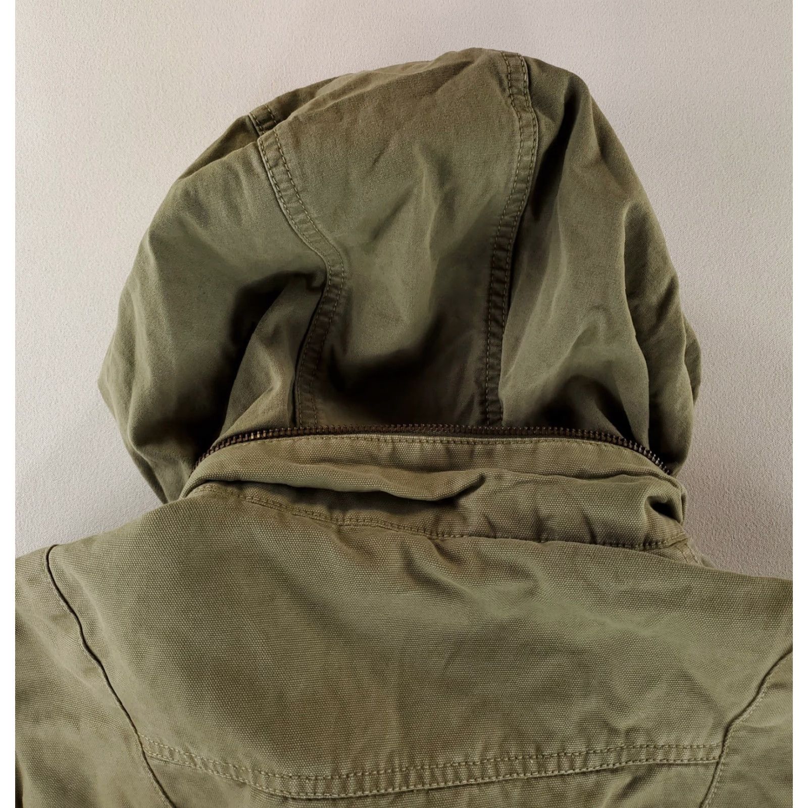 Banana Republic Banana Republic Military Style Hooded Field Jacket Green Mens S Size US S / EU 44-46 / 1 - 4 Thumbnail