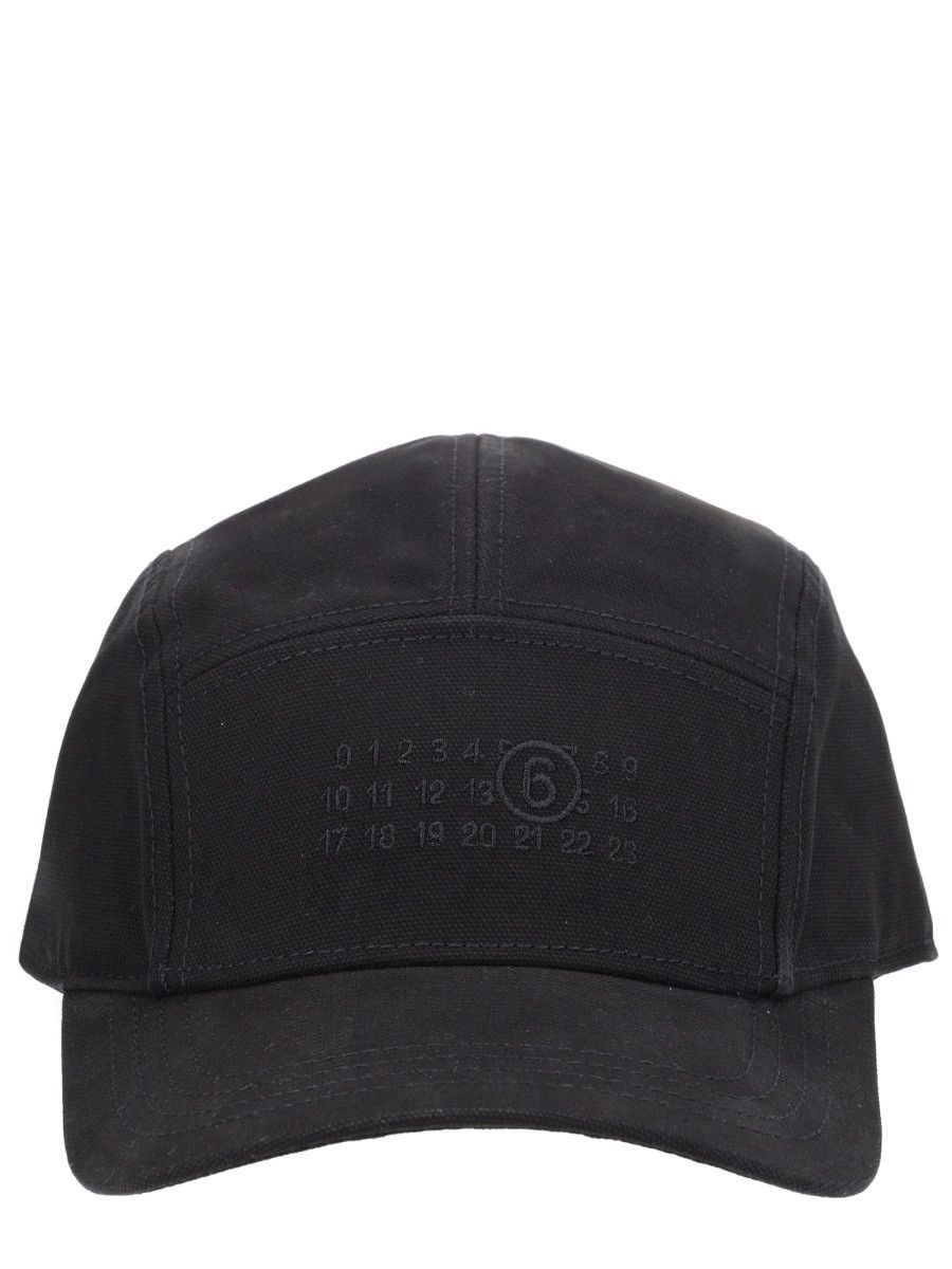 MM6 MM6 BASEBALL HAT WITH LOGO - BLACK Size ONE SIZE - 1 Thumbnail