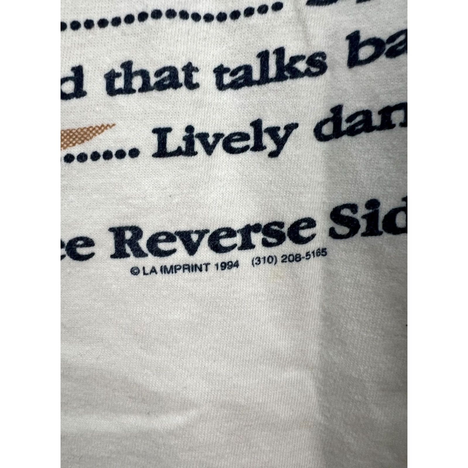 Vintage Vintage 1994 The Layman's Glossary of Fishing Terms Funny Shirt M Men T-Shirt White XS? No, M, adjust. Size US M / EU 48-50 / 2 - 4 Thumbnail