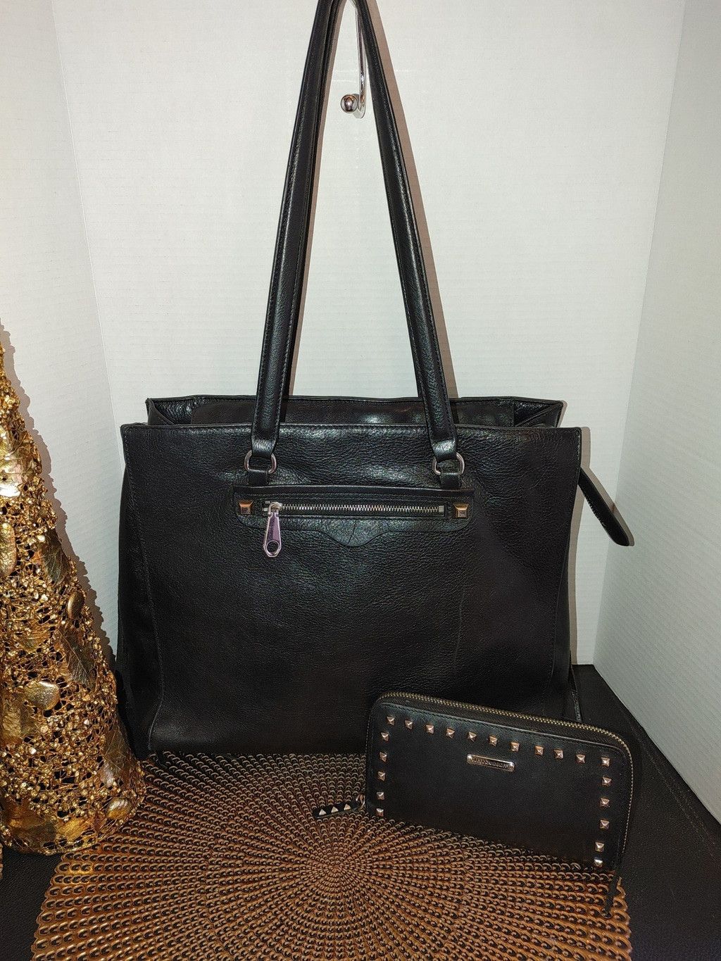 Rebecca Minkoff Rebecca Minkoff Side Zip Regan Leather Tote & Ava Wallet Set Size ONE SIZE - 2 Thumbnail