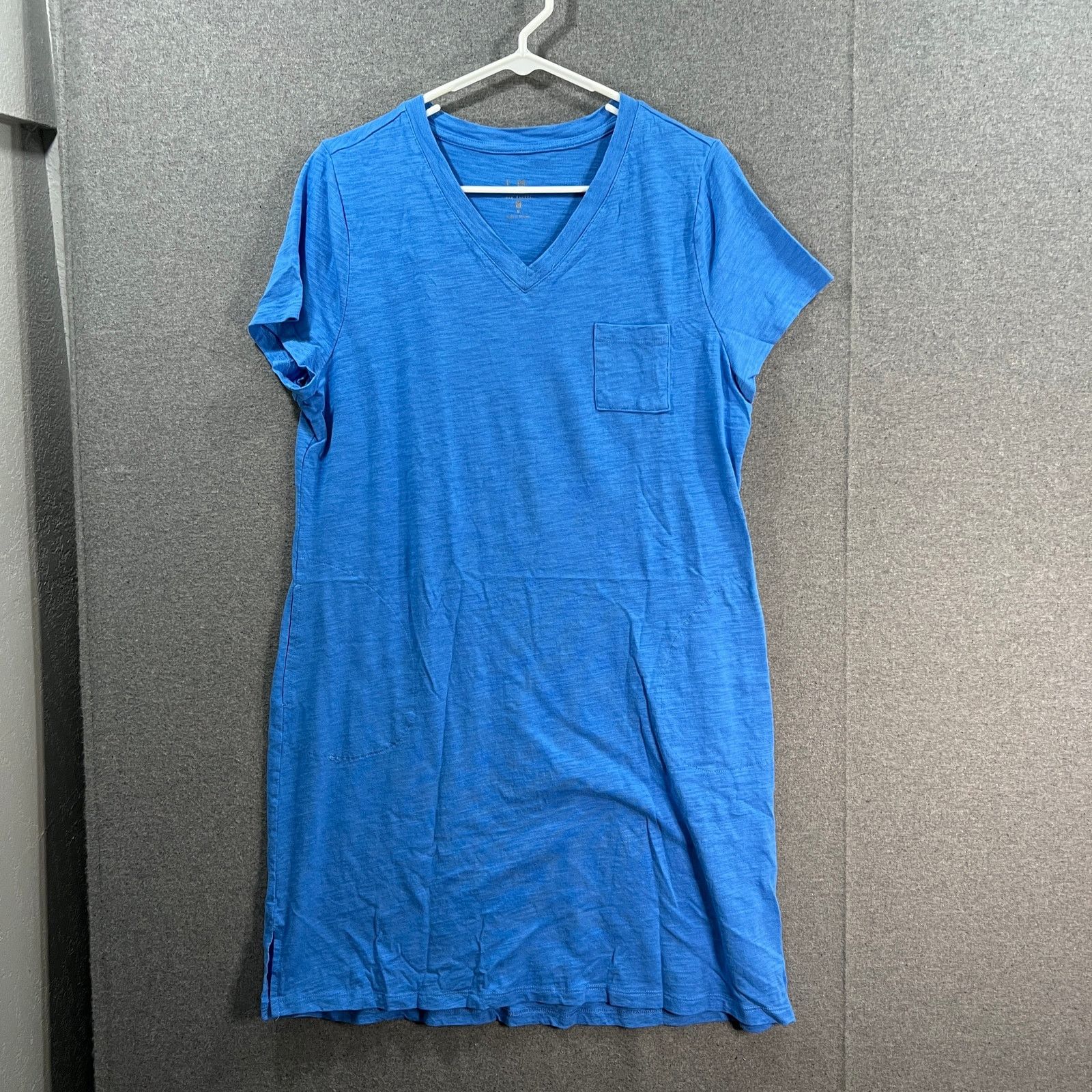 Other Belle by Kim Gravel Slub Knit One Pocket T-Shirt Dress Size M / US 6-8 / IT 42-44 - 1 Thumbnail