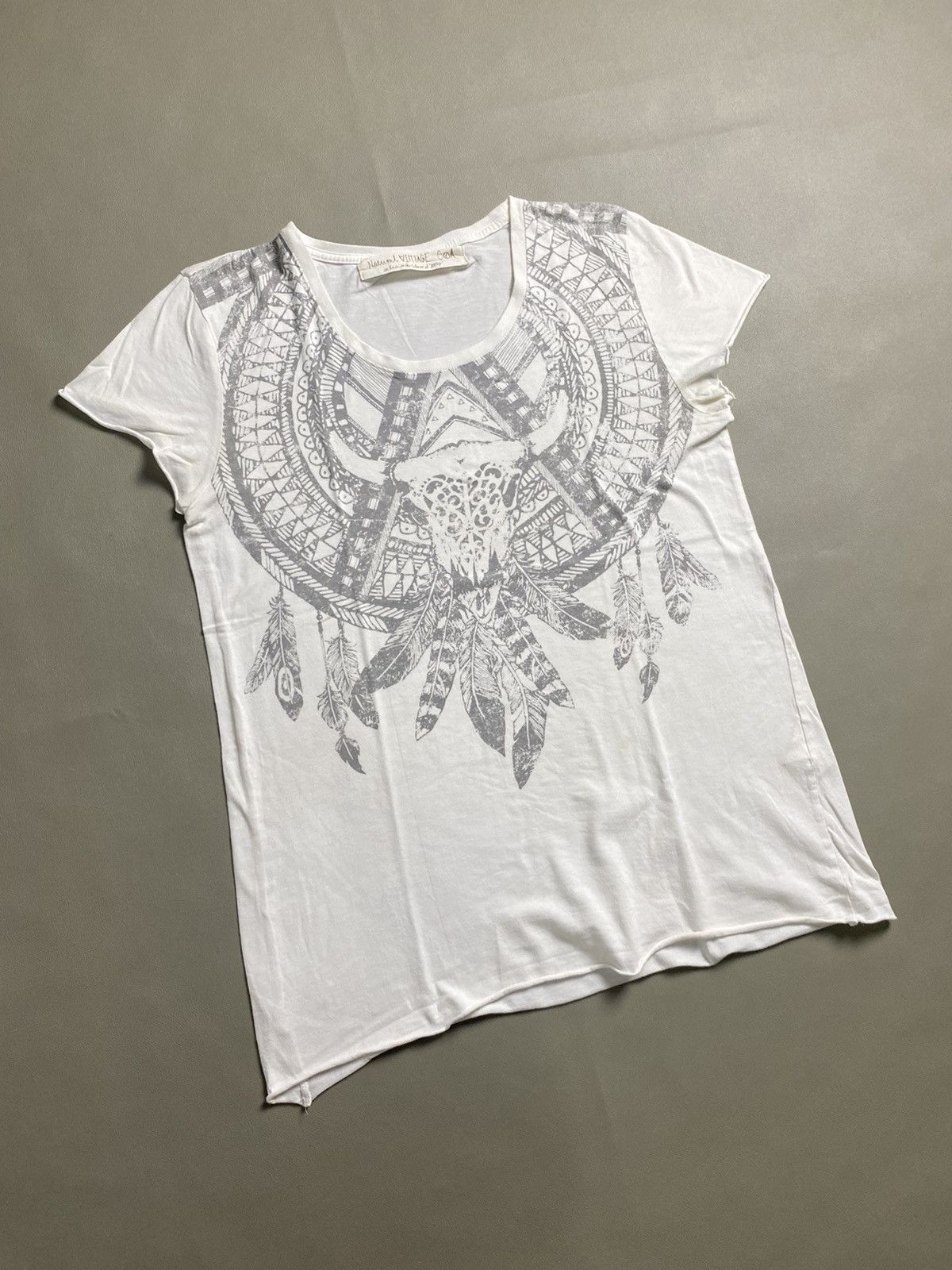 If Six Was Nine × Japanese Brand × Le Grande Bleu (L.G.B.) G.O.A Feather Cut Tshirt Size US S / EU 44-46 / 1 - 2 Thumbnail