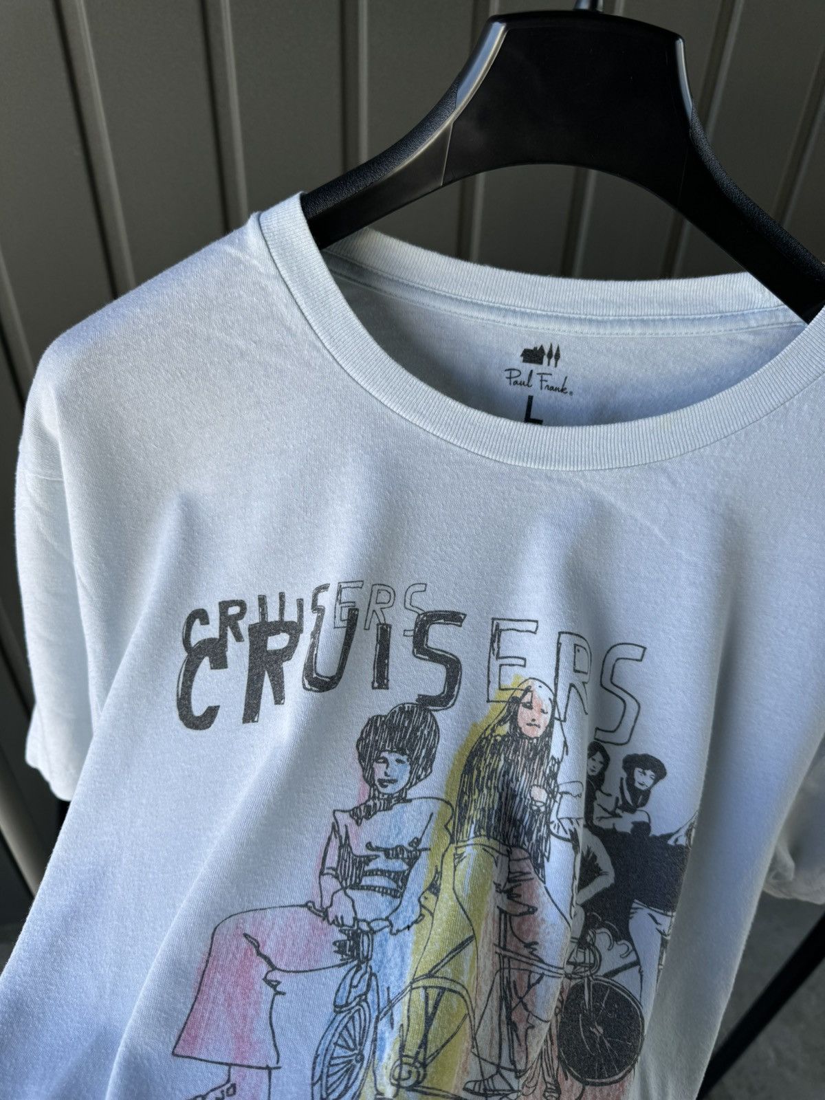 Paul Frank × Vintage Vintage 2006 Paul Frank Cruisers Bike T Shirt Bicycle Size US L / EU 52-54 / 3 - 10 Thumbnail