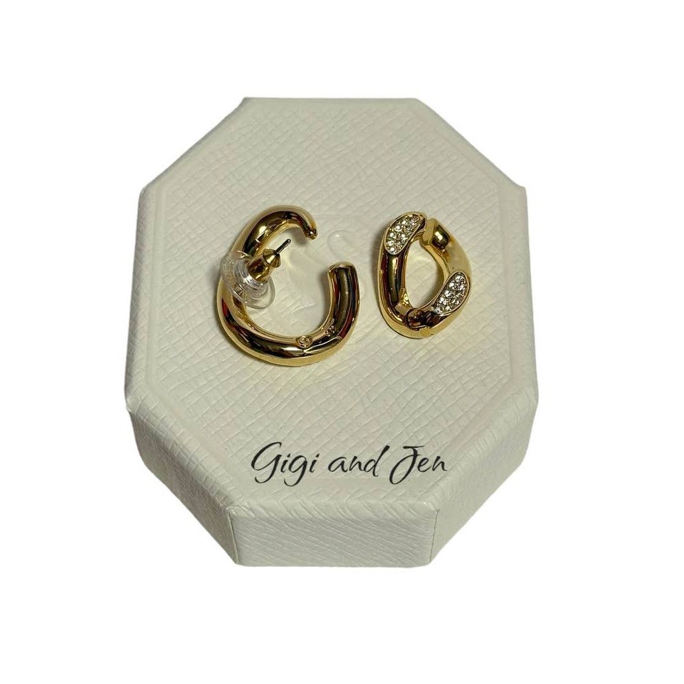 Swarovski Swarovski Dextera ear cuff Set (2), Asymmetrical design Size ONE SIZE - 3 Thumbnail