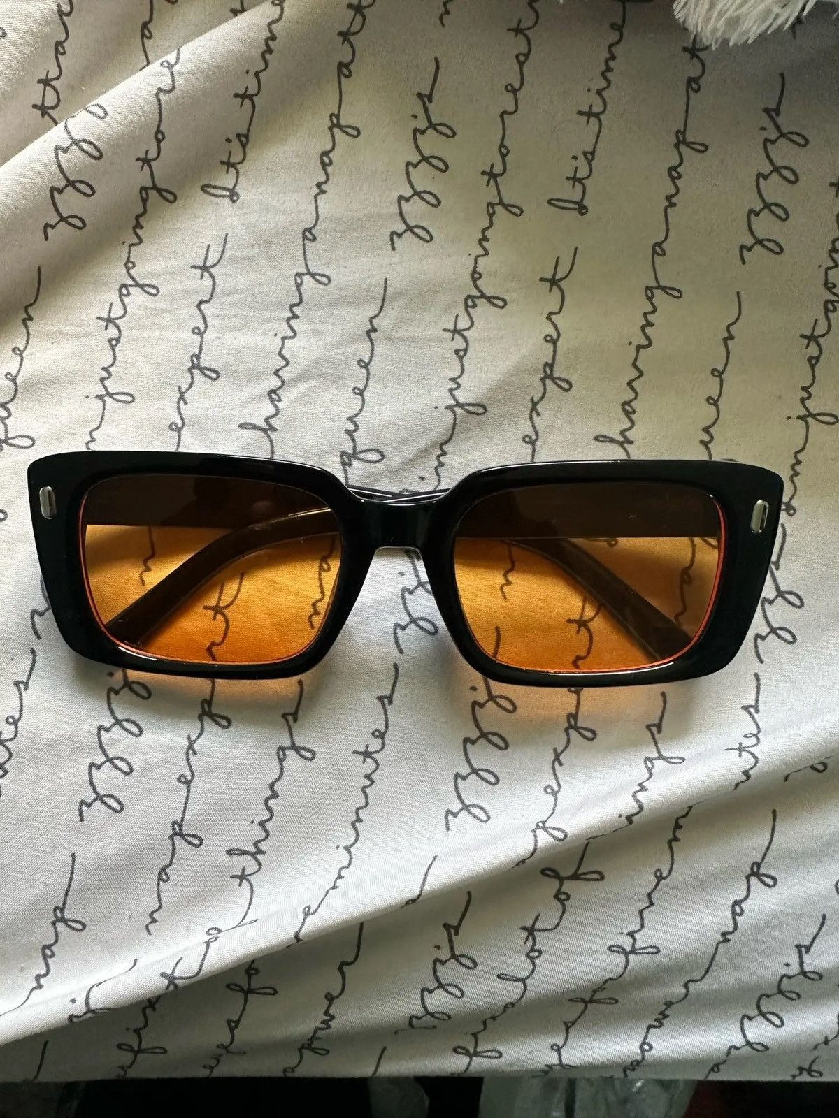 Vintage Vintage square frame sunglasses aesthetic y2k unisex Size ONE SIZE - 5 Thumbnail