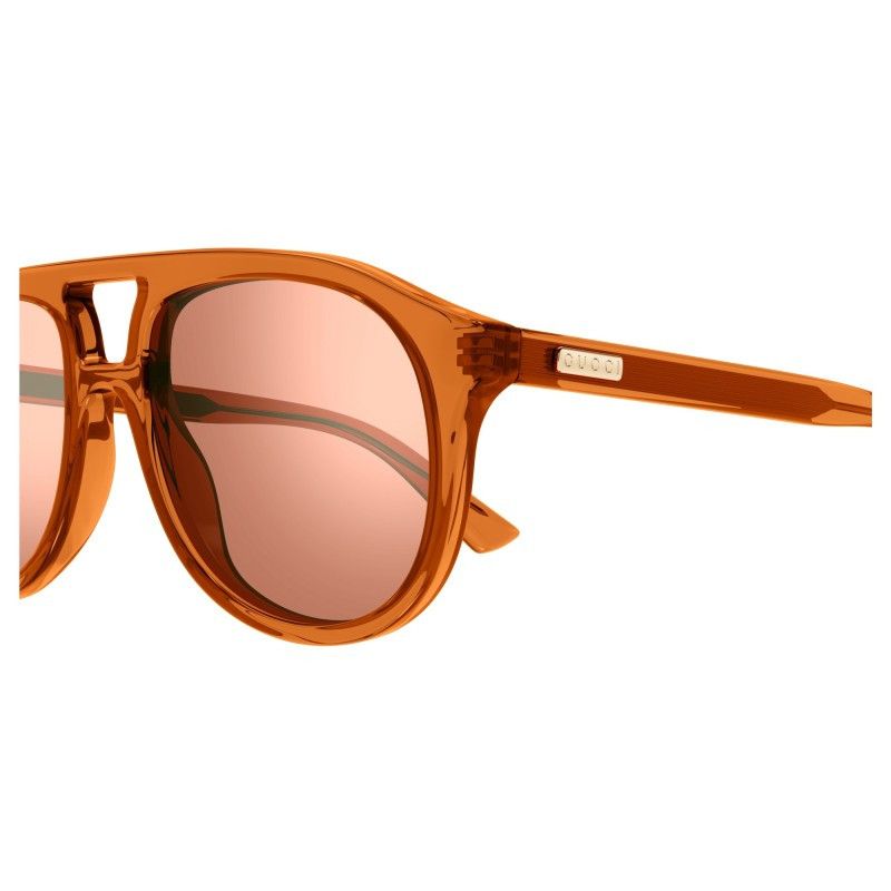 Gucci NEW GUCCI GG1320S-002 Orange Size ONE SIZE - 5 Thumbnail