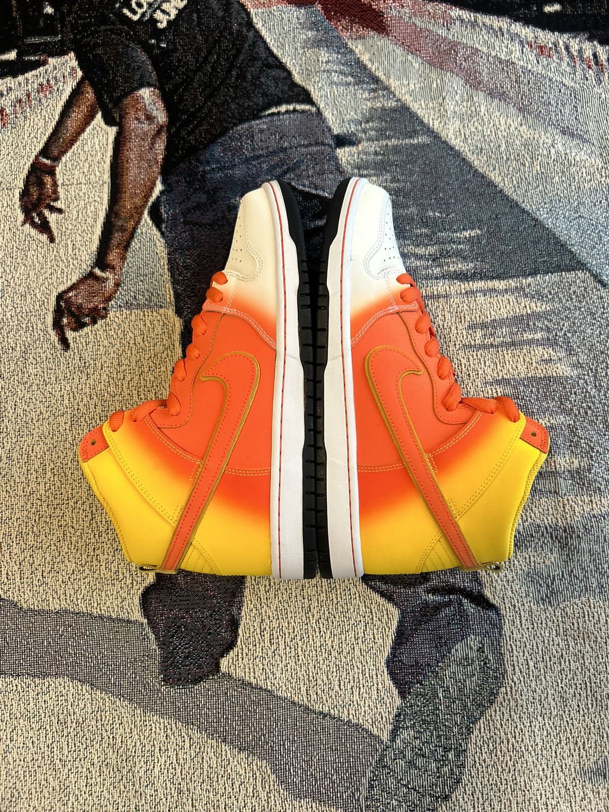 Nike Nike Dunk High Candy Corn Size US 11.5 / EU 44-45 - 4 Thumbnail