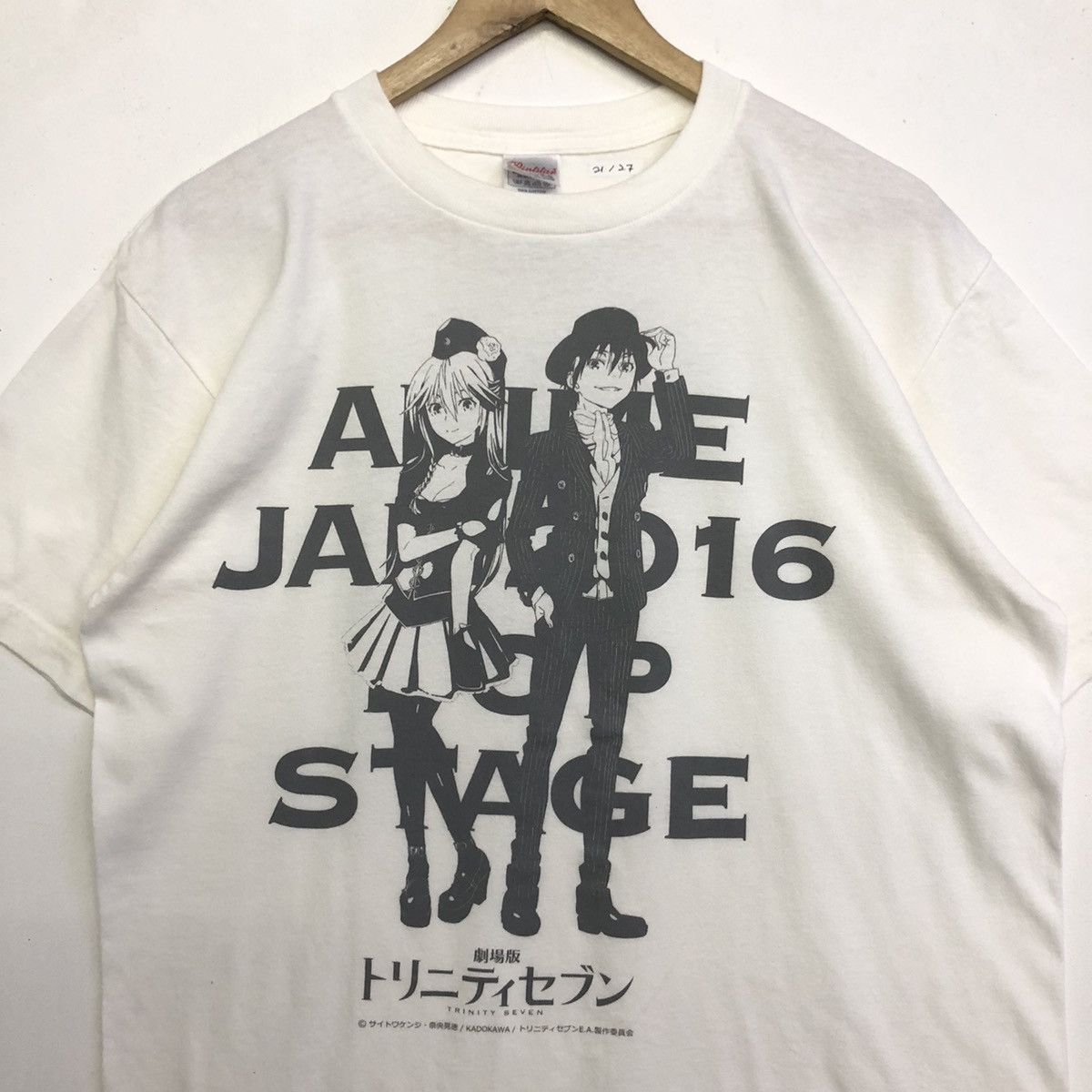 Anime Trinity Seven Anime Jam Pop Stage Character Tshirt Size US L / EU 52-54 / 3 - 3 Thumbnail