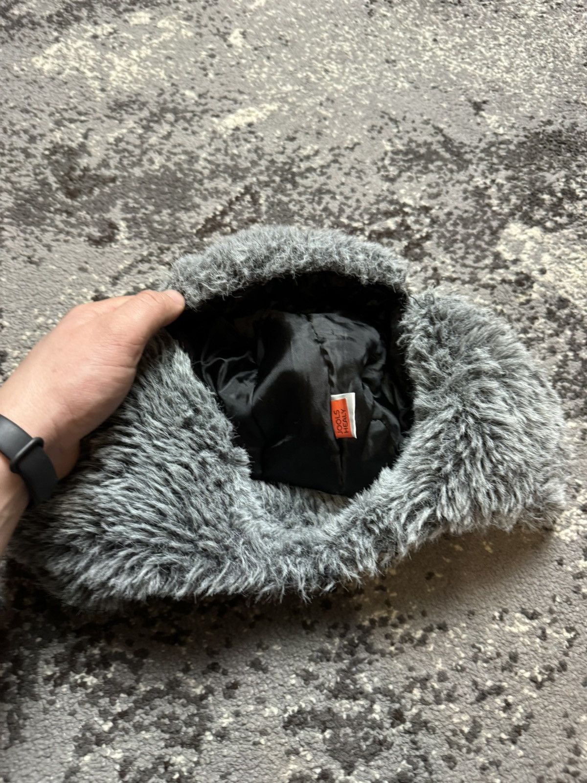 Japanese Brand × Vintage Vintage Y2K Opium Fuzzy Fur L.G.B Style Ushanka Hat Size ONE SIZE - 9 Thumbnail