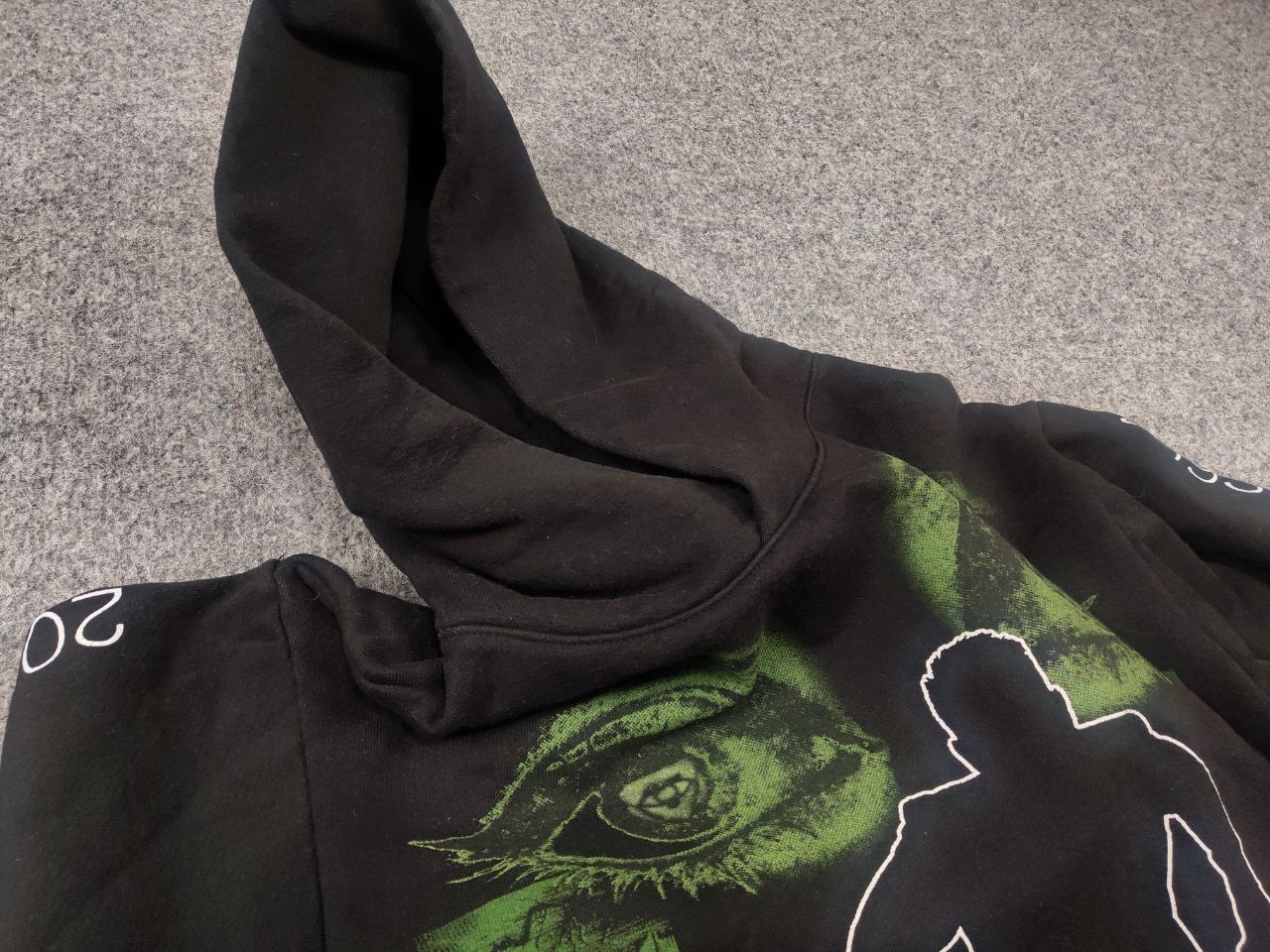 Yeat Yeat 2093 Lyfestyle Corp Surveillance Oversized eye hoodie Size US S / EU 44-46 / 1 - 12 Thumbnail