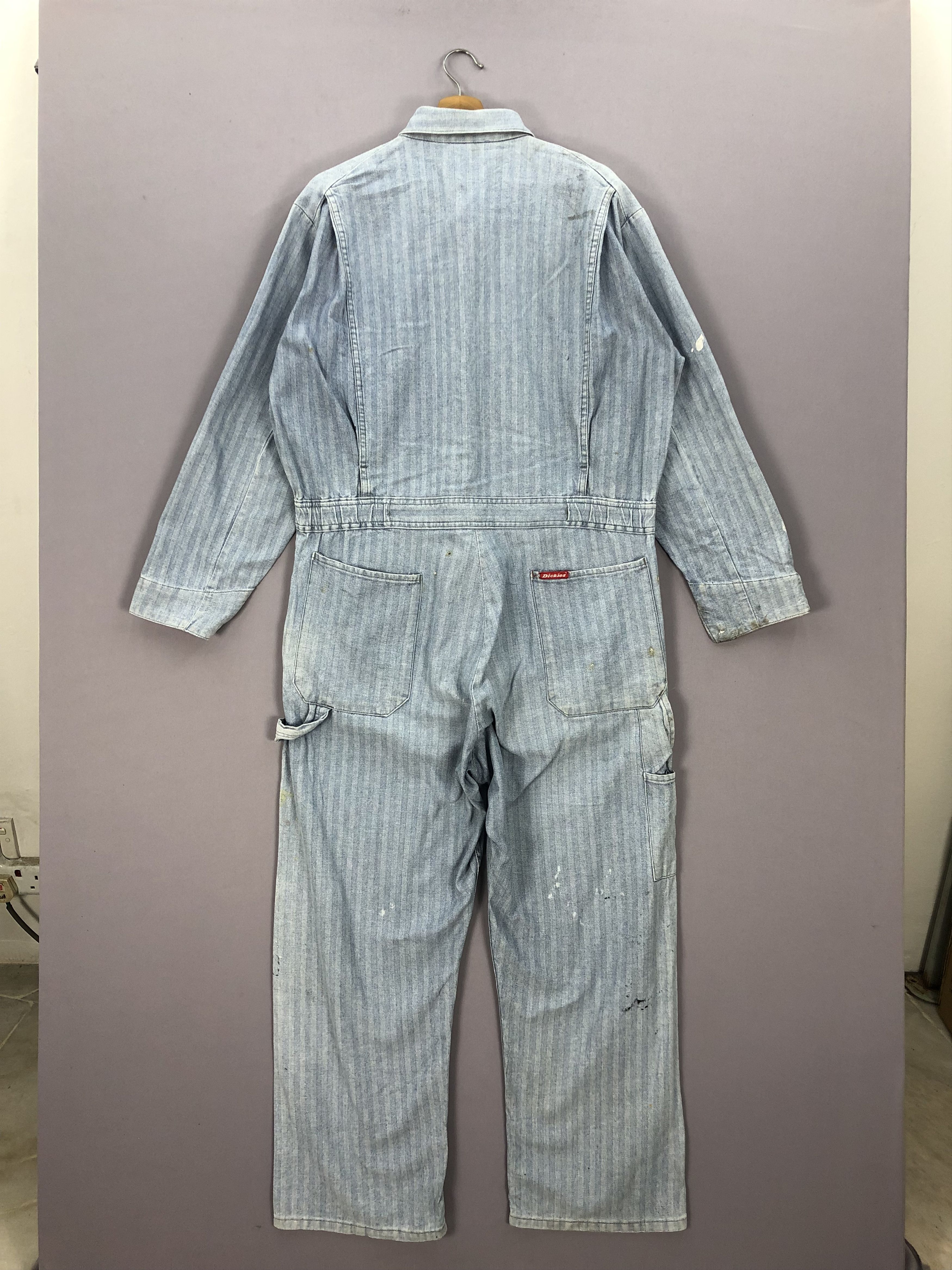 Dickies × Vintage Dirty Vintage 70s Dickies Workers Mechanics Overalls Size US 40 / EU 56 - 2 Thumbnail