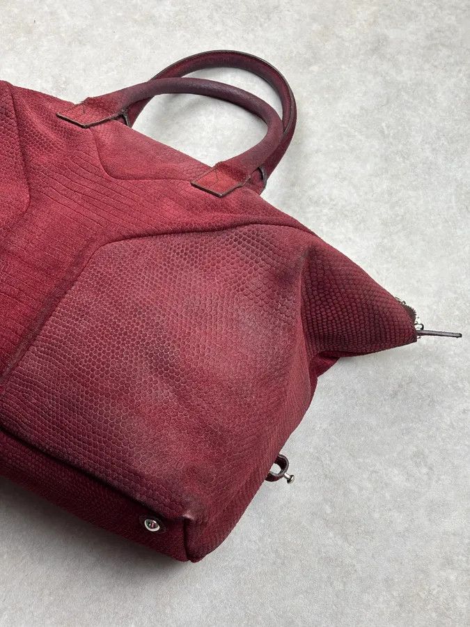 Yves Saint Laurent AW2009 Yves Saint Laurent Bordeaux Leather Handle Bag Size ONE SIZE - 14 Thumbnail
