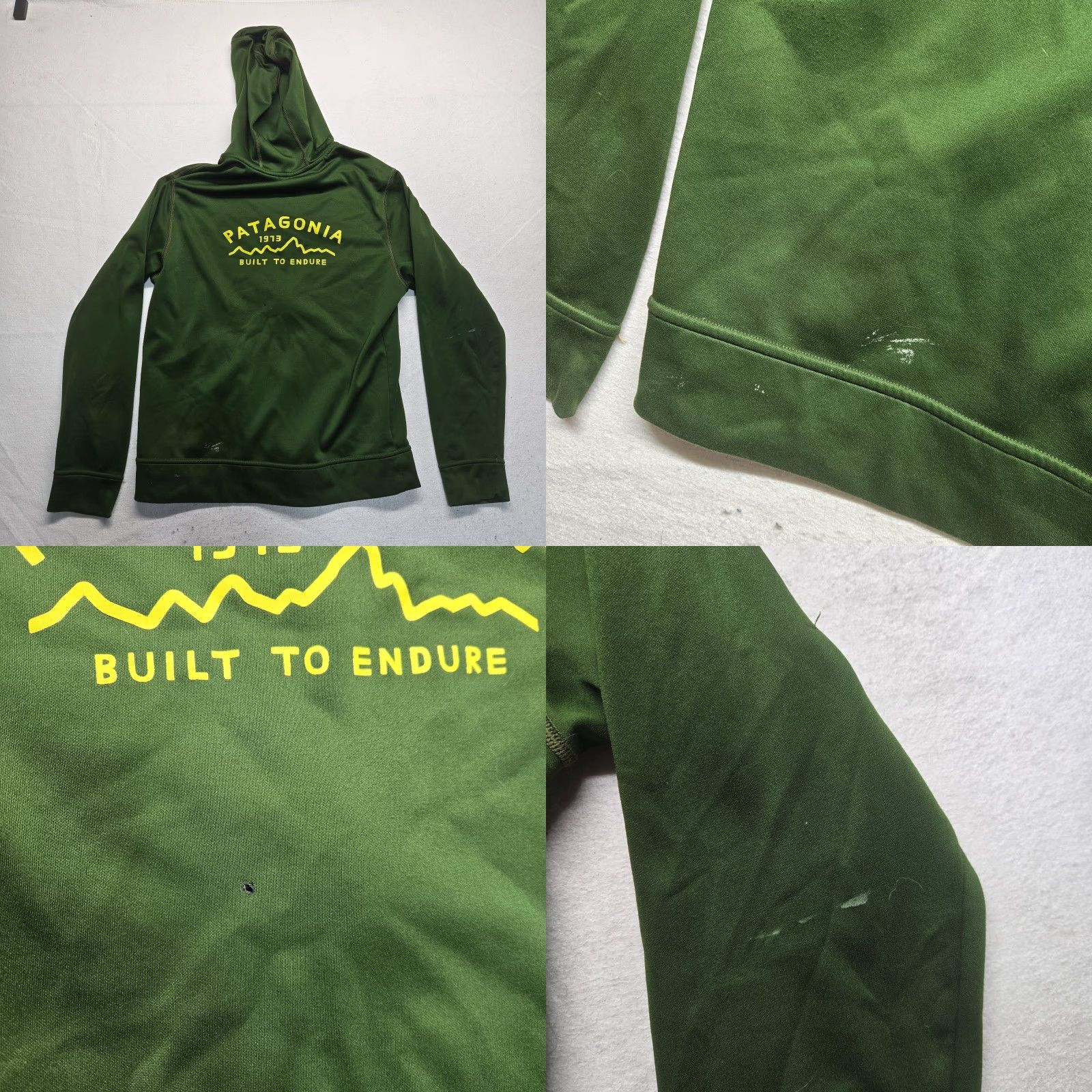 Patagonia Patagonia Hoodie Sweatshirt Green Long Sleeve Women’s M Medium Pullover Activewear Winter Fall Spring Regular Shirt Size M / US 6-8 / IT 42-44 - 8 Thumbnail