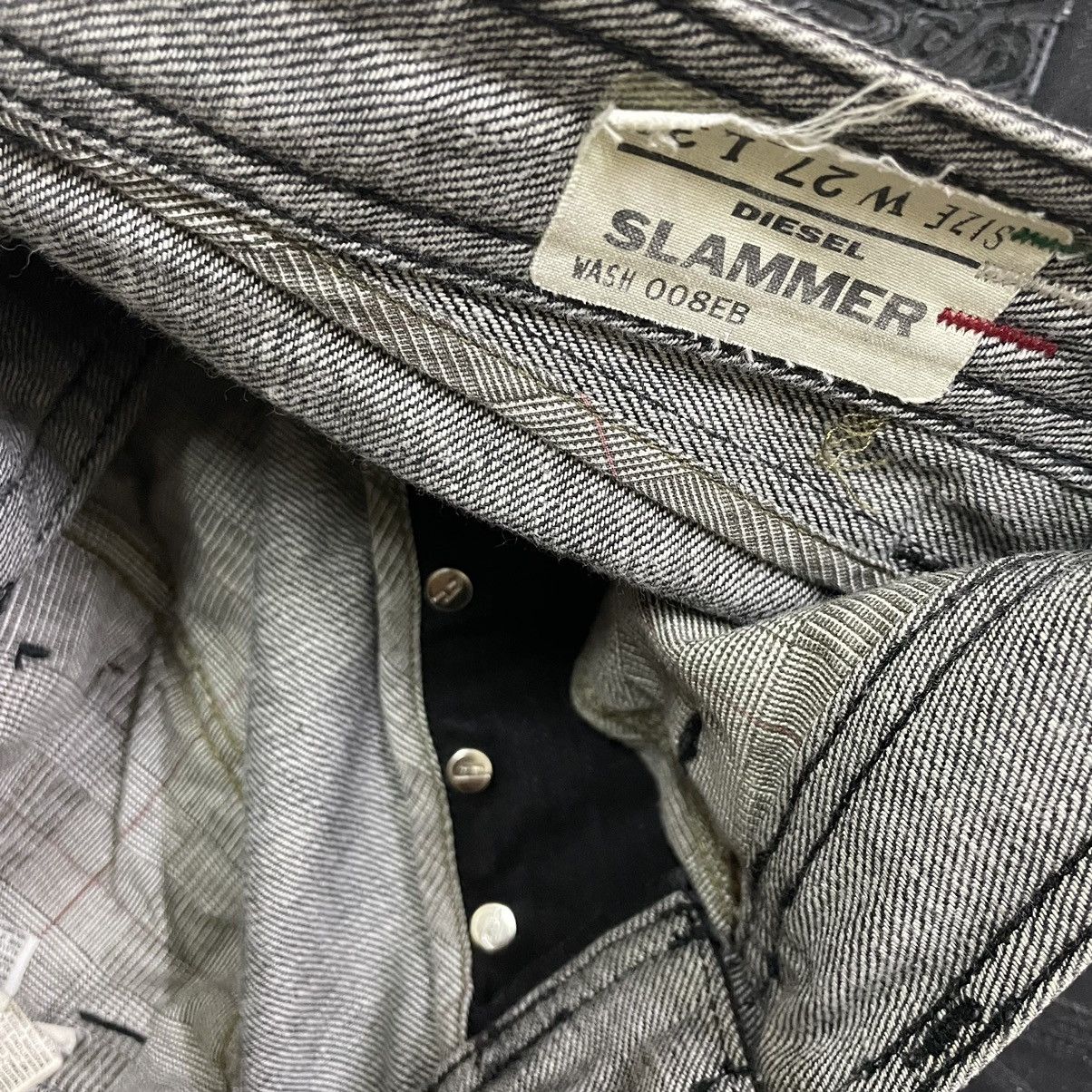 If Six Was Nine Rare Diesel Slammer Made in Italy by Cow Leather Size US 31 - 8 Thumbnail