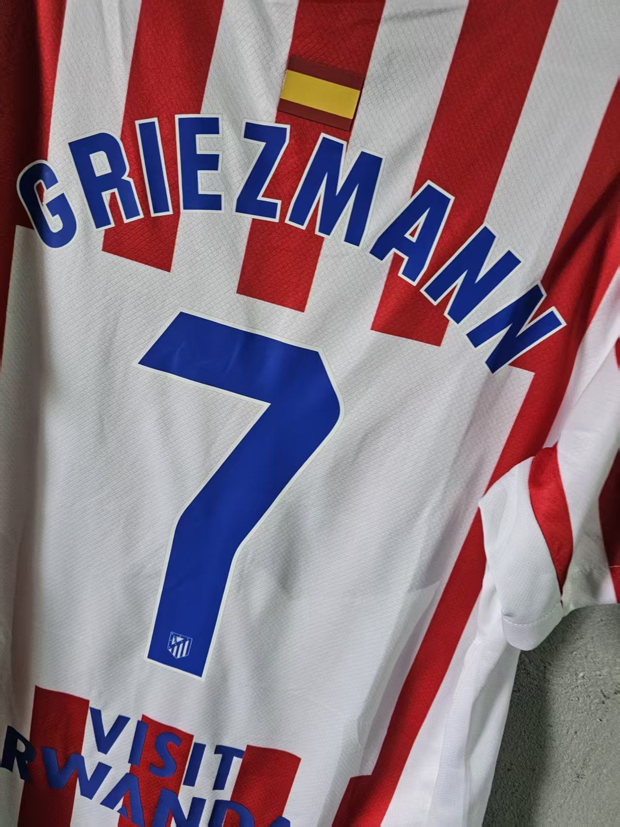 MLB Atletico Madrid 2026 #7 Griezmann Jersey Home Size US XL / EU 56 / 4 - 5 Thumbnail