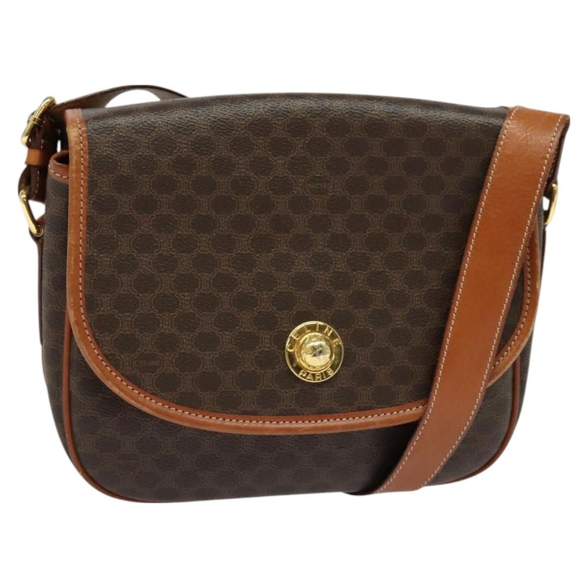 Celine Celine Macadam Shoulder Bag PVC Leather Size ONE SIZE - 1 Thumbnail