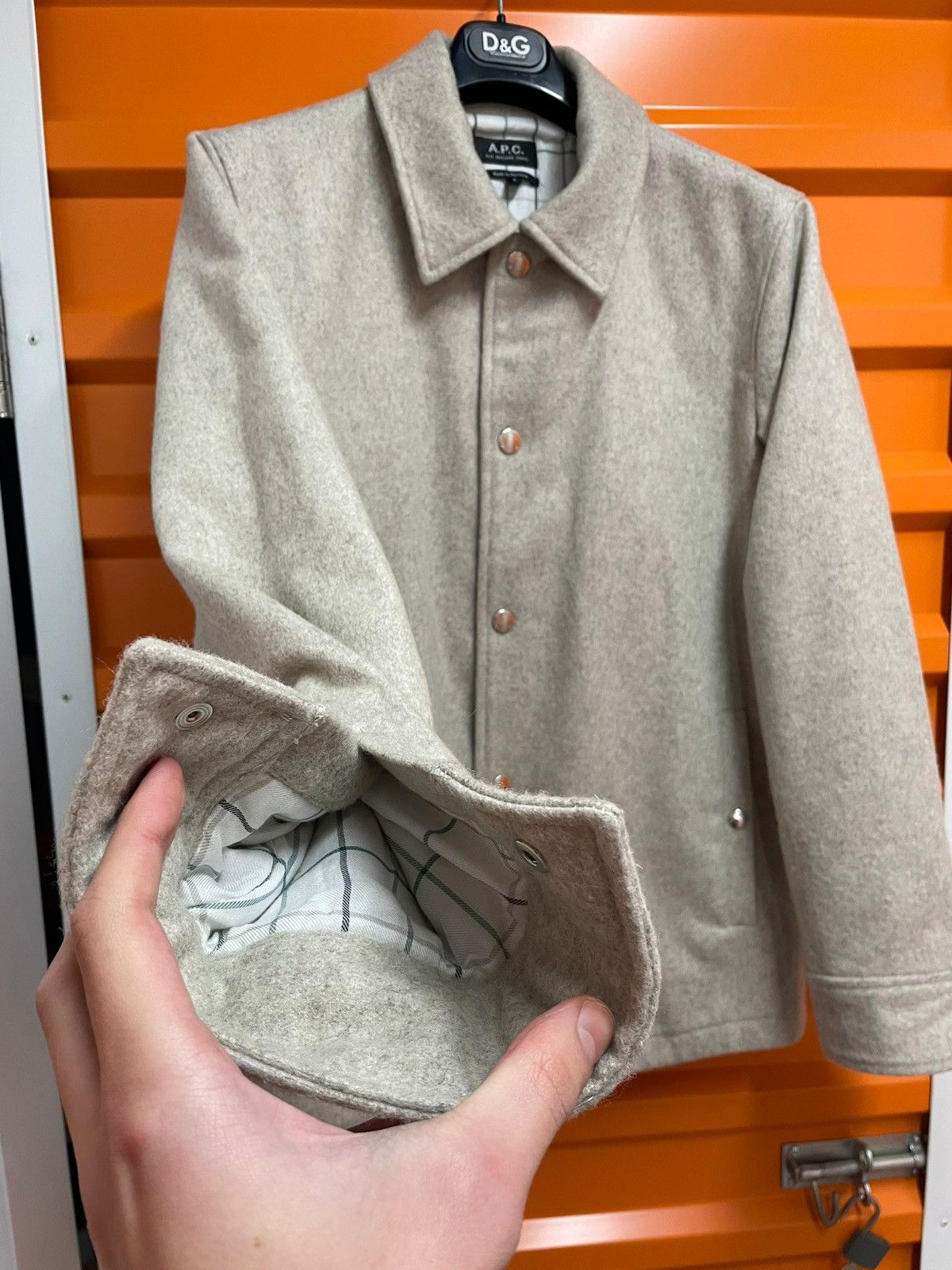 A.P.C. RRP 800€ A.P.C Wool Jacket Plaid Lining Size US S / EU 44-46 / 1 - 4 Thumbnail