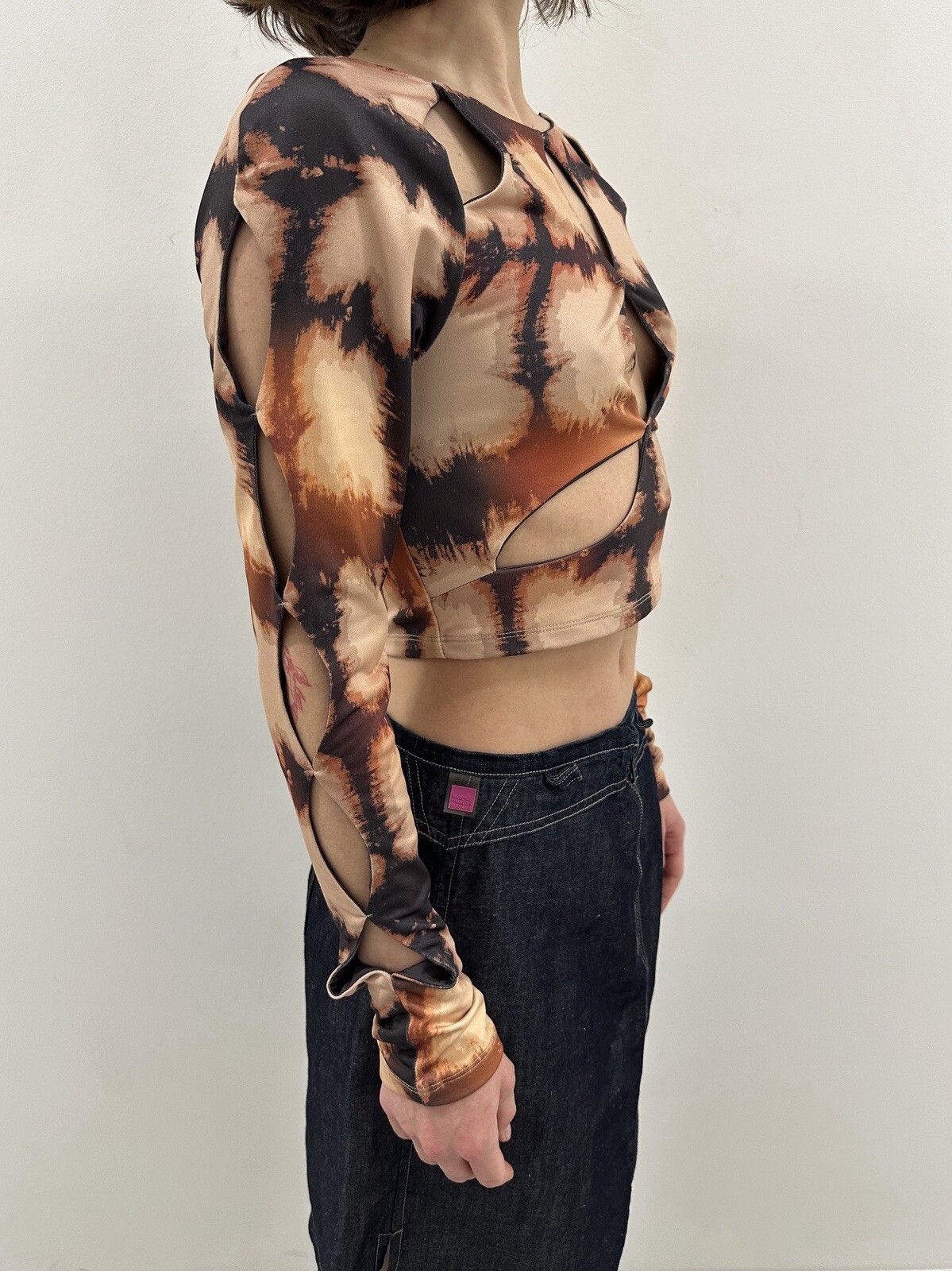 Jaded London Jaded London Top Womens Long Sleeve Rave Festival Party y2k Size S / US 4 / IT 40 - 4 Thumbnail