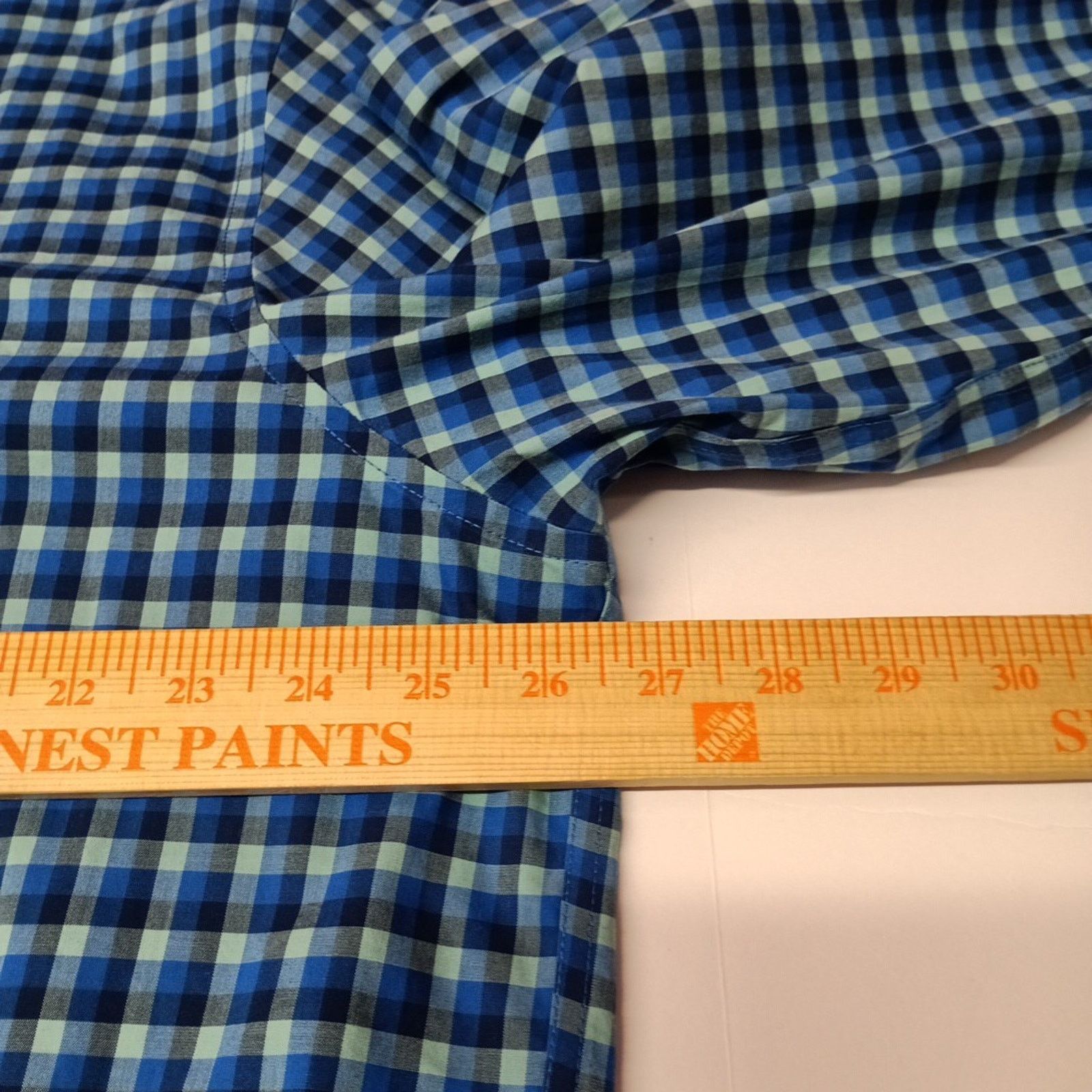L.L. Bean LL Bean Shirt Men XLT Blue Plaid Button Down Traditional Fit Size US XL / EU 56 / 4 - 5 Thumbnail